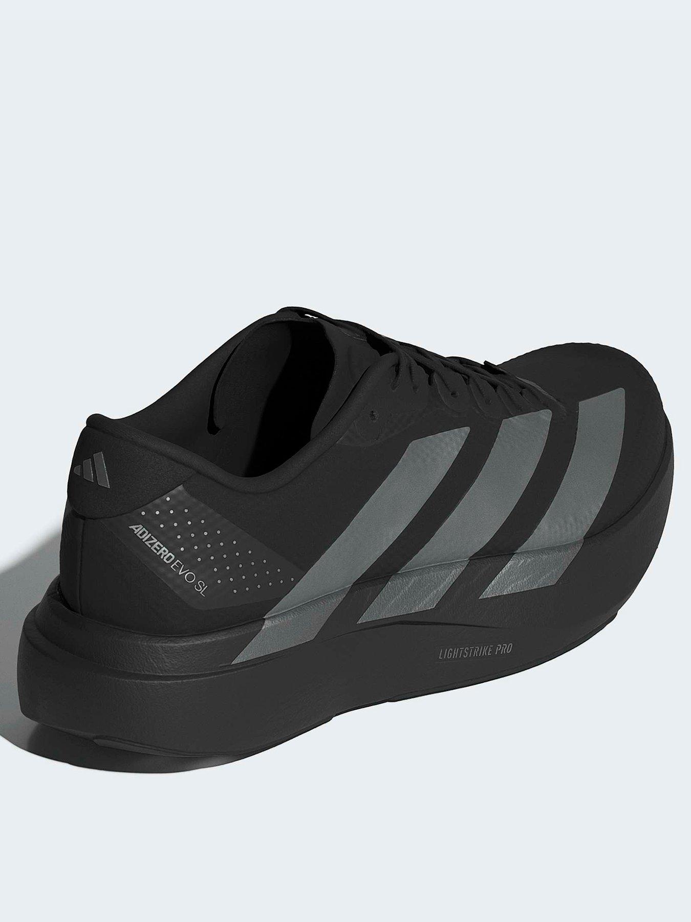 adidas Mens Running Adizero Evo Sl Woven Trainers - Black
