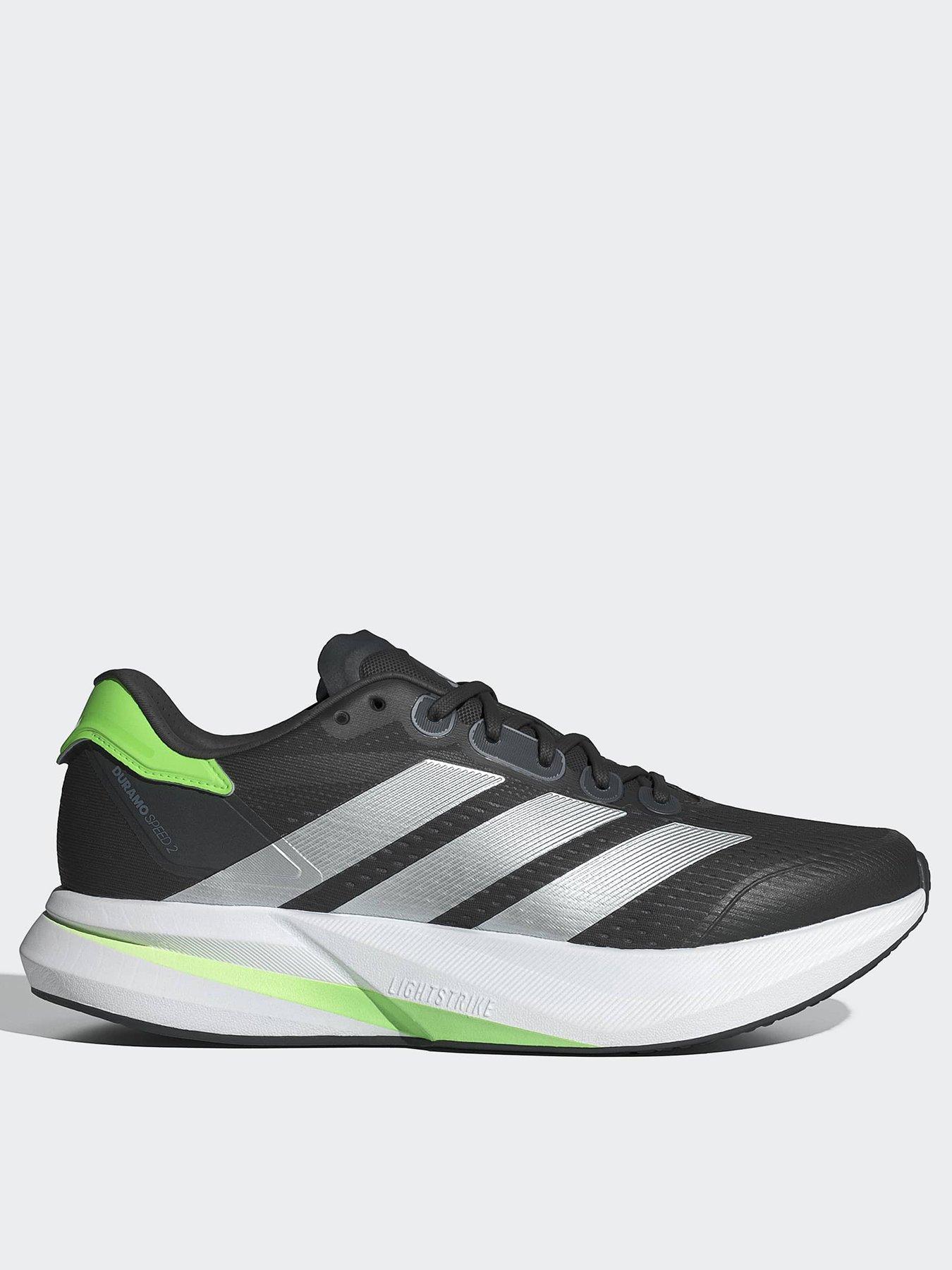 adidas Mens Running Duramo Speed 2 Trainers - Black
