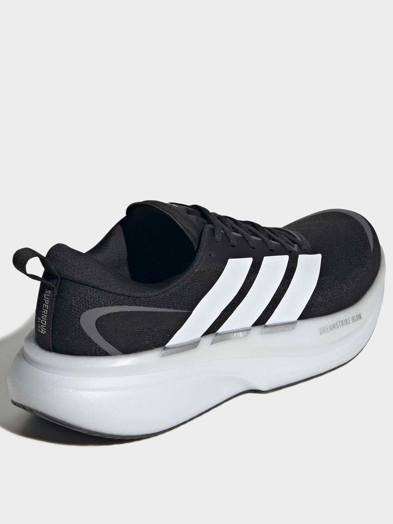  image of adidas-mens-running-supernova-glide-trainers-black