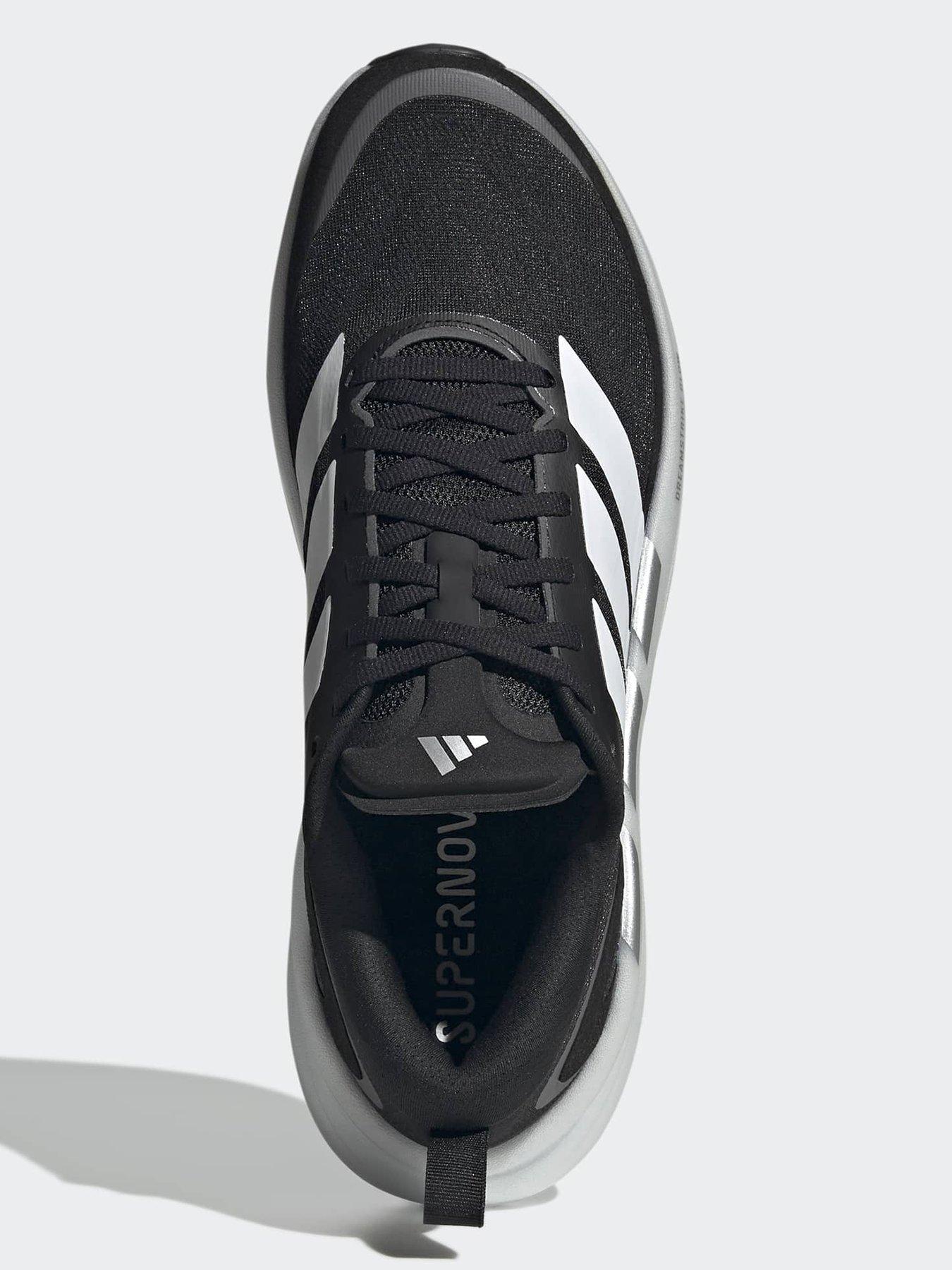 image of adidas-mens-running-supernova-glide-trainers-black