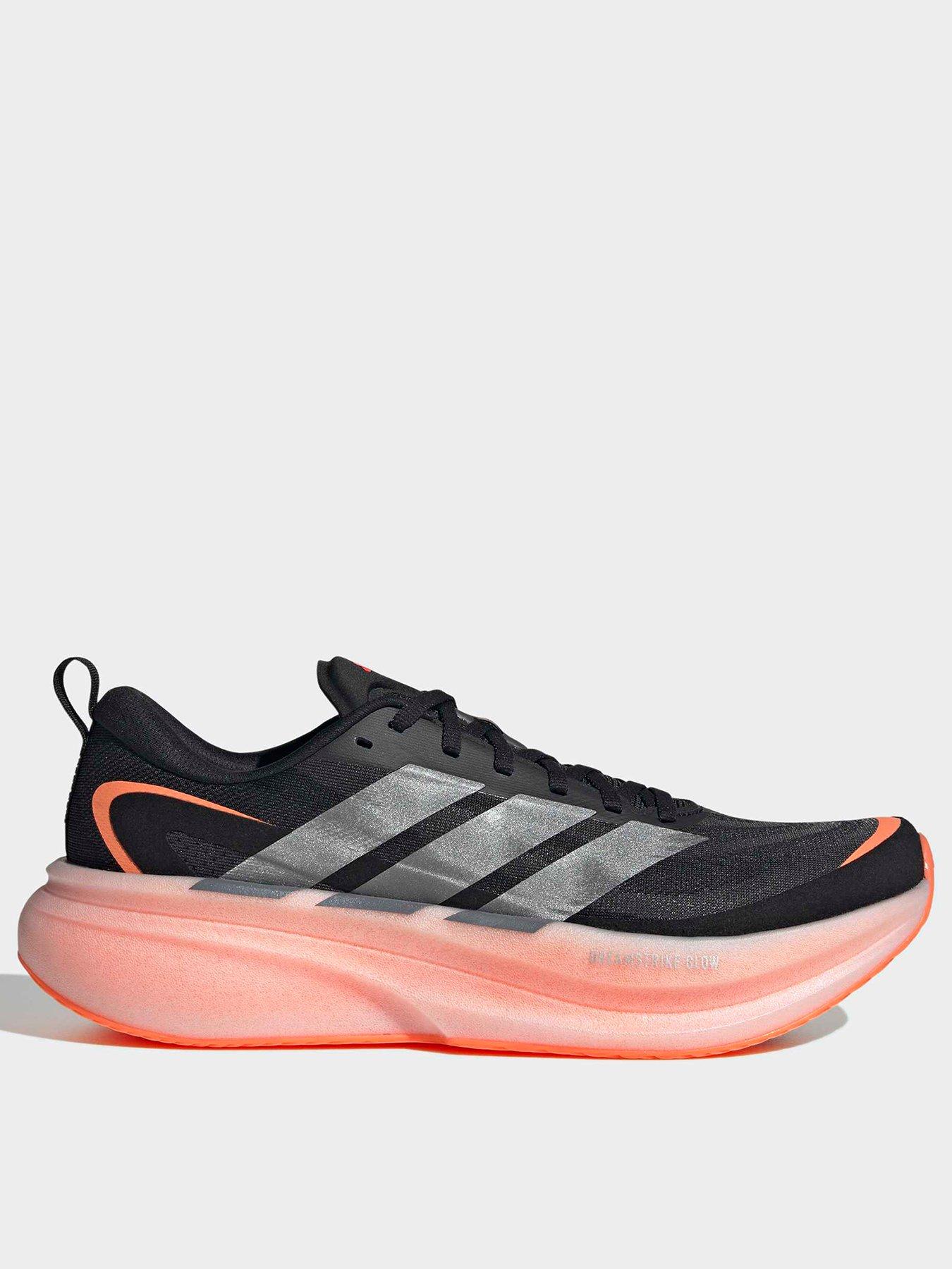  image of adidas-mens-running-supernova-glide-trainers-black