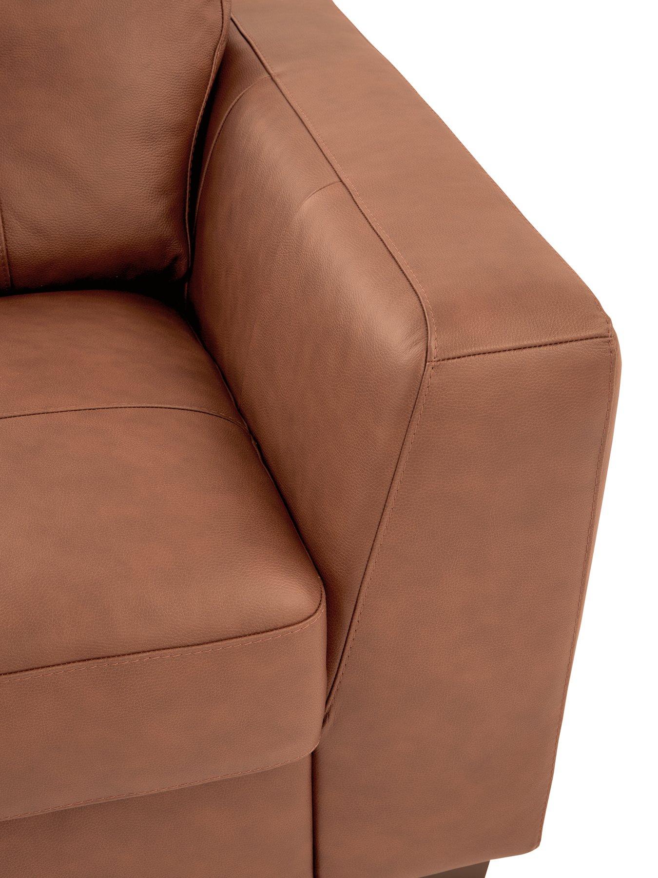 Image 4 of 6 of The Very Collection Arden Italian Leather Armchair - FSC&reg; Certified