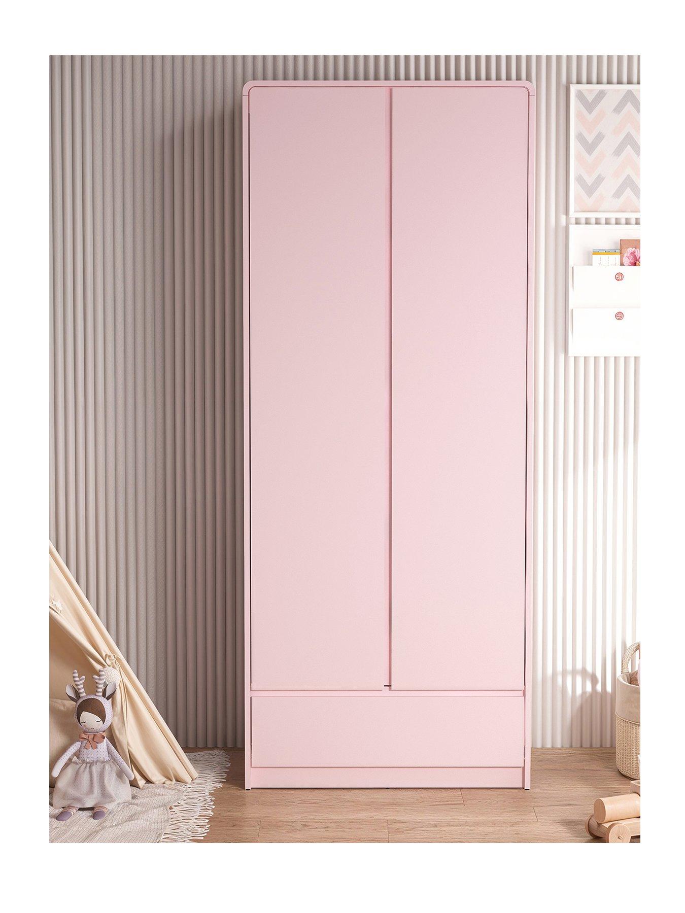 Image 2 of 7 of Very Home Bailey Kids 2 Door Wardrobe, Chest &amp; Bedside Bedroom Package - FSC&reg; Certified