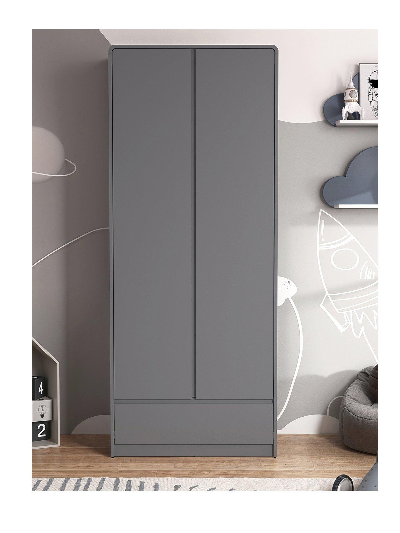  image of very-home-bailey-kids-2-door-wardrobe-chest-amp-bedside-bedroom-package-fscreg-certified
