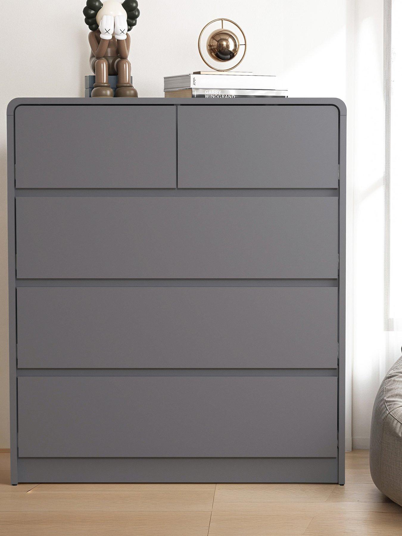 Image 3 of 7 of Very Home Bailey Kids 3 Door Wardrobe, Chest &amp; Bedside Bedroom Package - FSC&reg; Certified