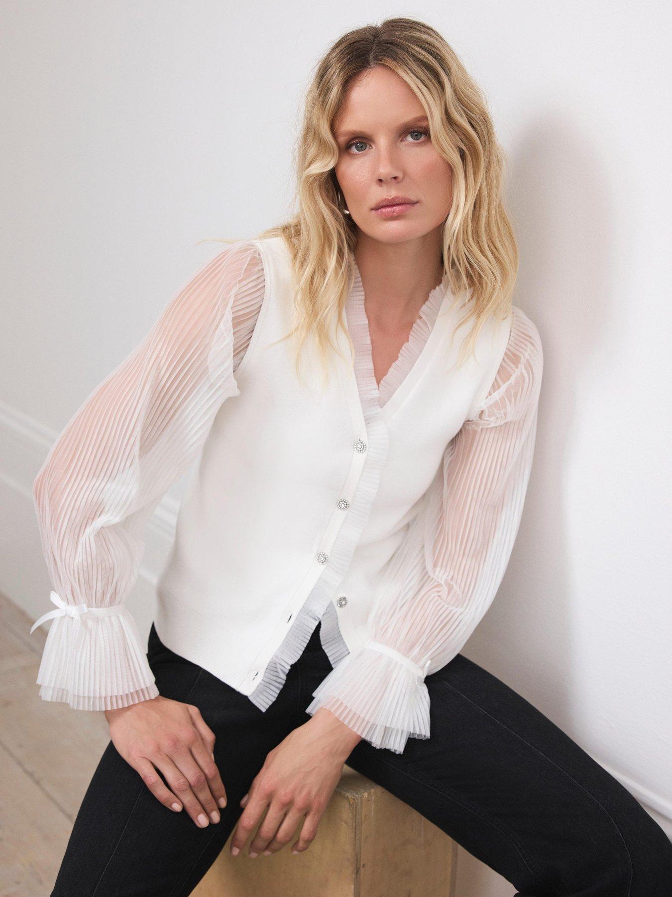 mint-velvet-cream-tulle-sleeve-cardigan-white