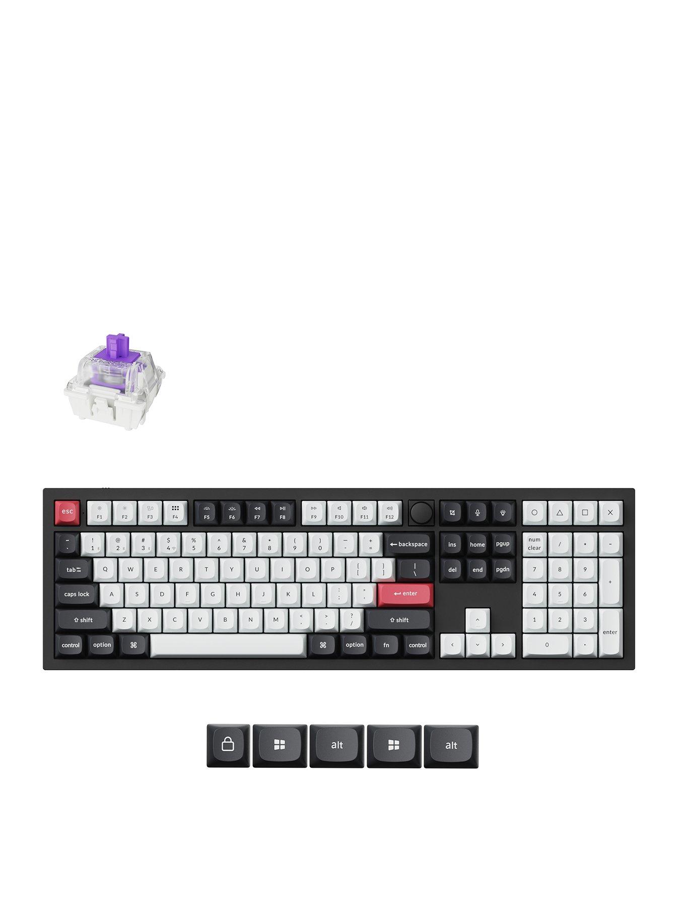 Keychron Q6 HE UK 96% layout 102 Key Carbon Black