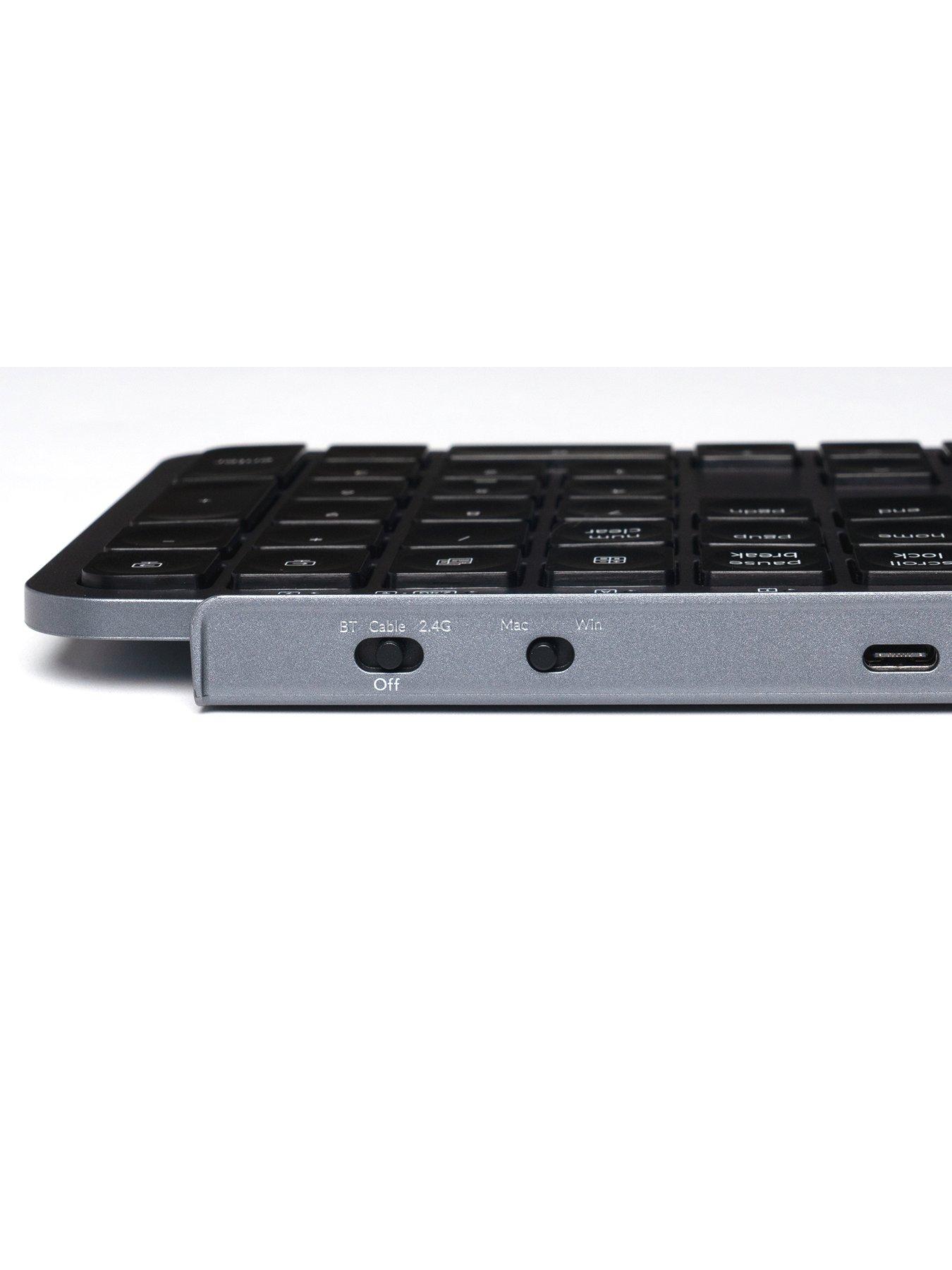  image of keychron-b6-pro-ultra-slim-wireless-full-size-keyboard-space-grey
