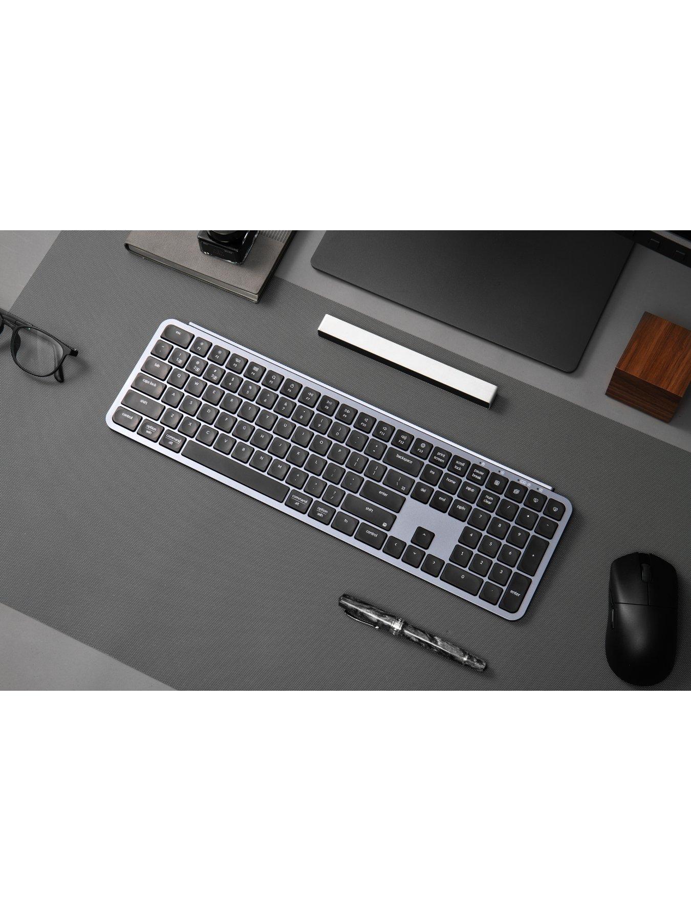 image of keychron-b6-pro-ultra-slim-wireless-full-size-keyboard-space-grey