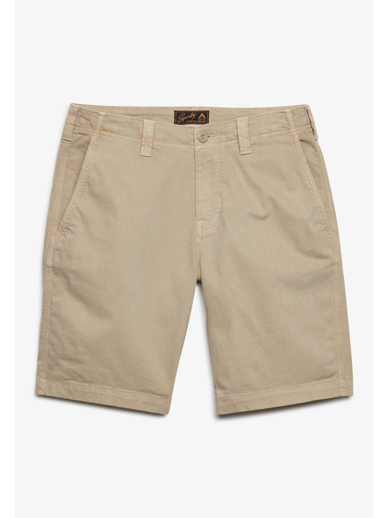 Image 5 of 5 of Superdry Utility Chino Shorts - Beige