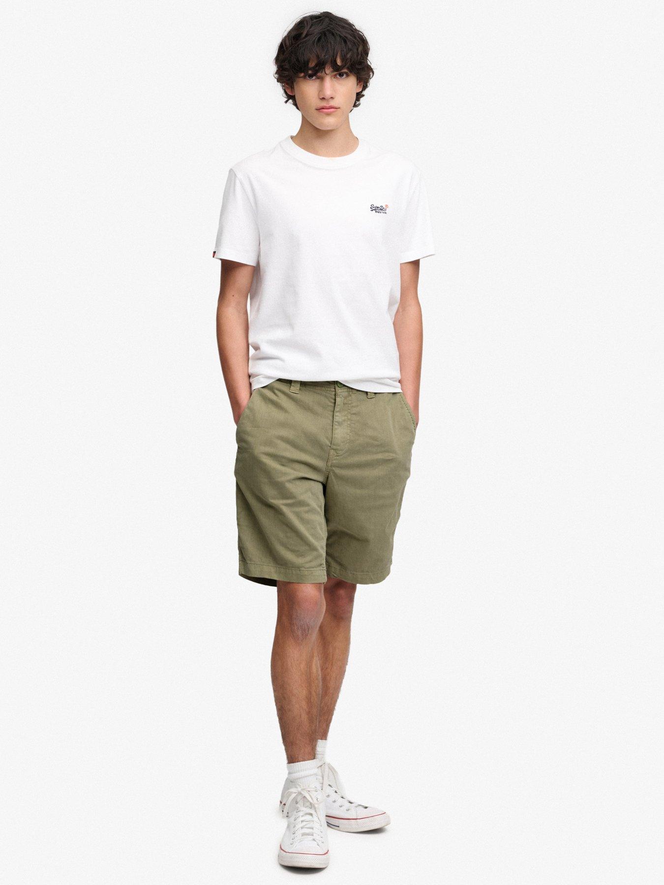 Image 3 of 6 of Superdry Utility Chino Shorts - Khaki