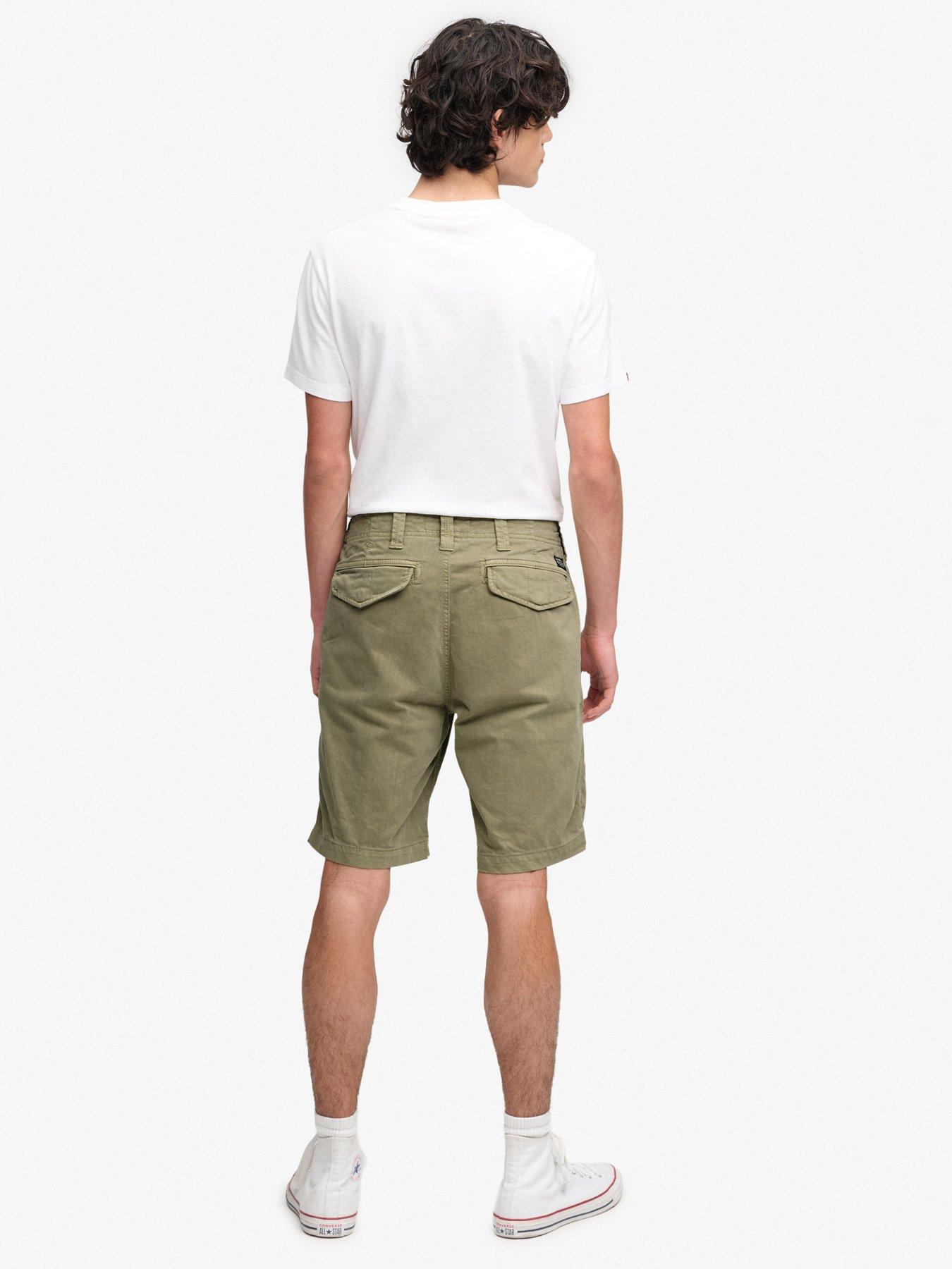 Image 5 of 6 of Superdry Utility Chino Shorts - Khaki