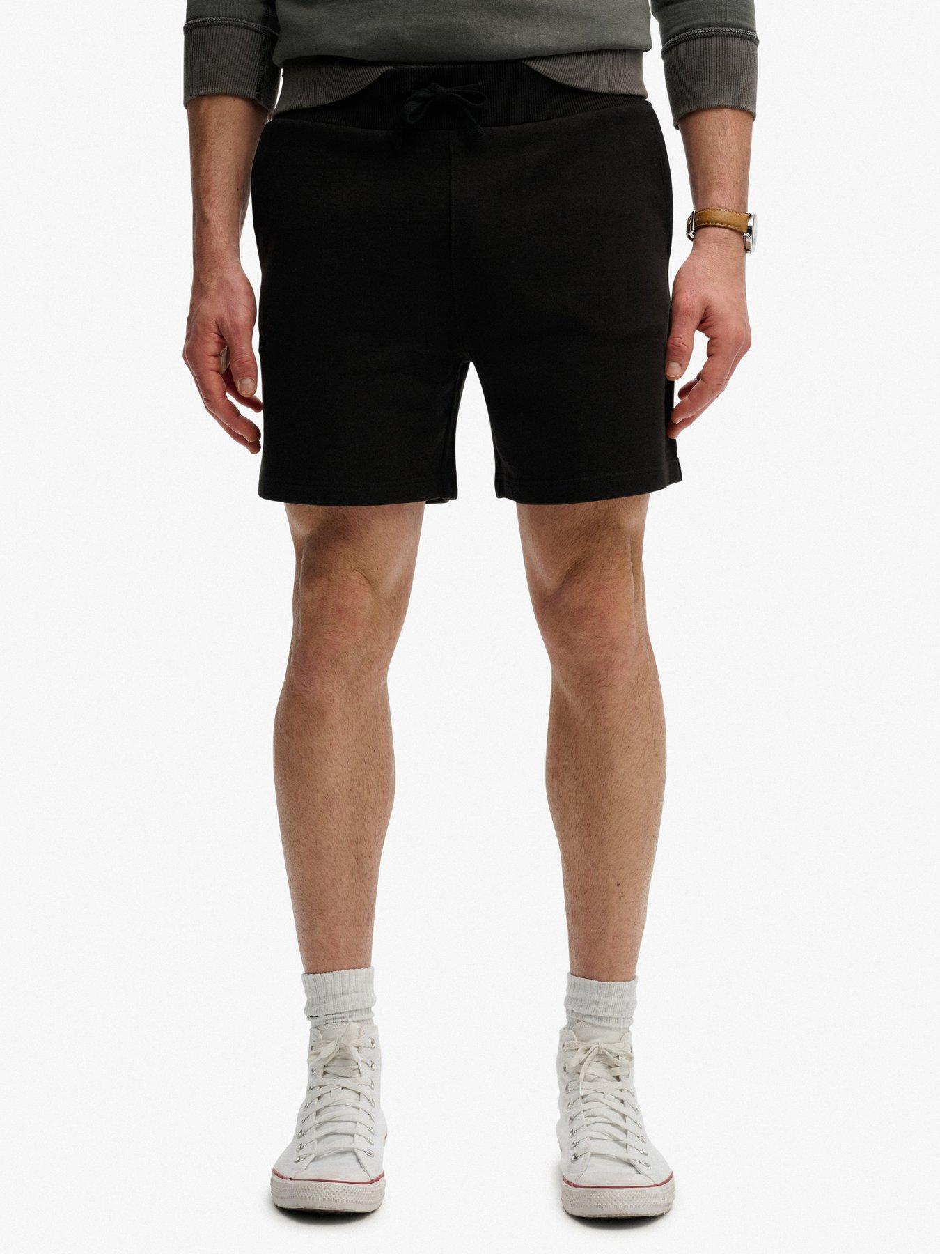 Superdry Essential Logo Classic Sweat Shorts - Black