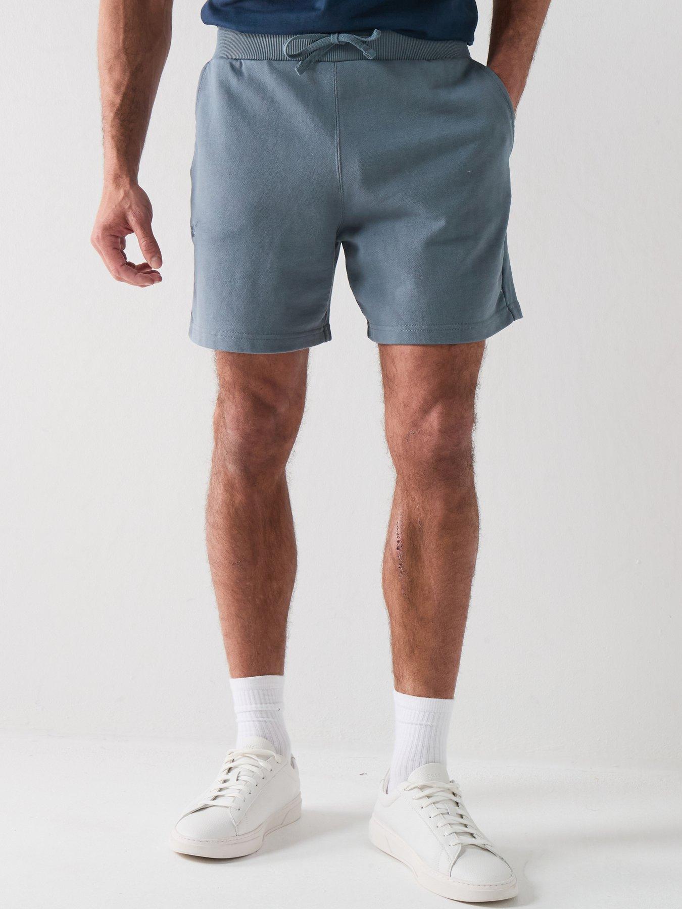 Superdry Essential Logo Classic Sweat Shorts - Blue