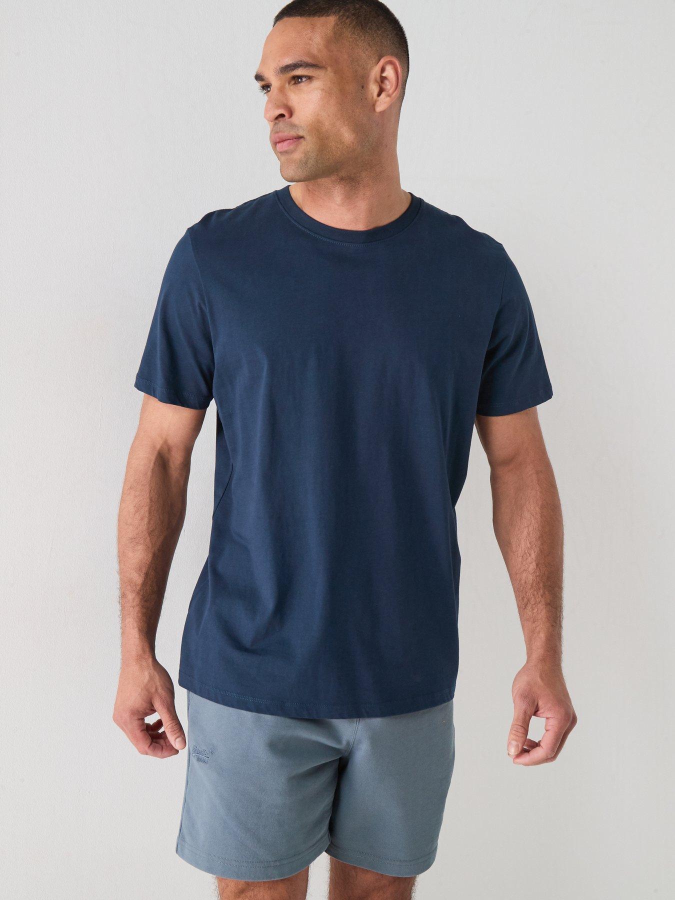  image of superdry-superdry-essential-logo-classic-sweat-shorts-blue