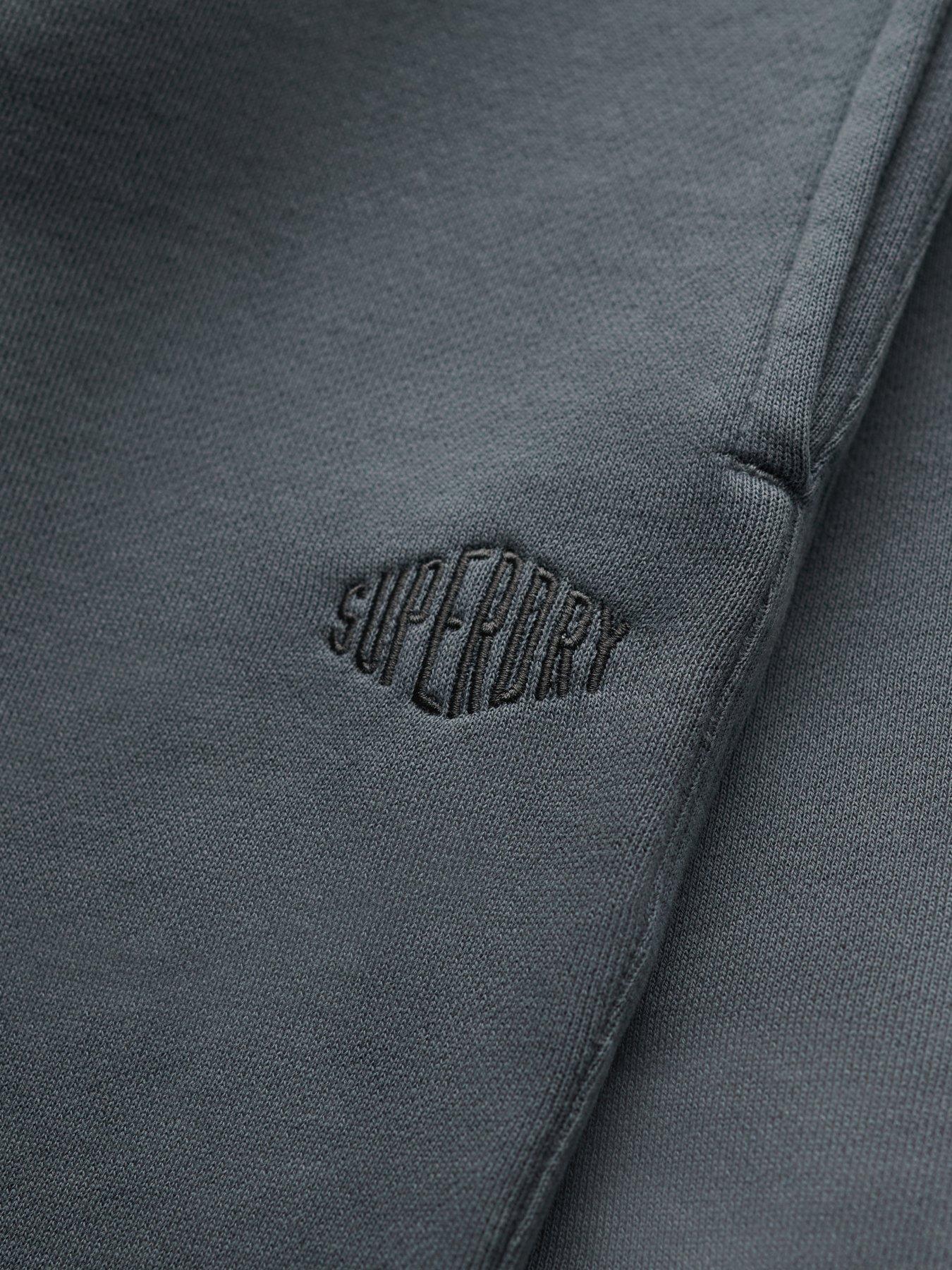  image of superdry-micro-logo-sweat-shorts-blue