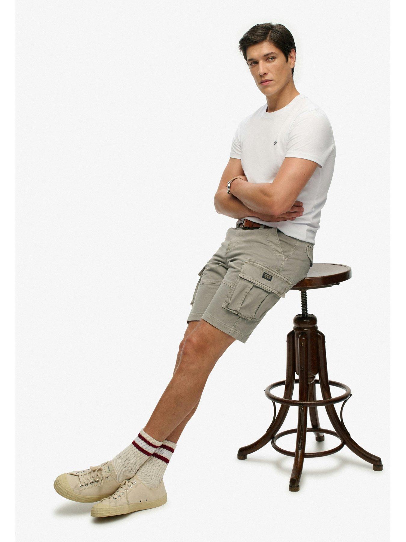 Image 2 of 5 of Superdry Core Cargo Shorts - Khaki