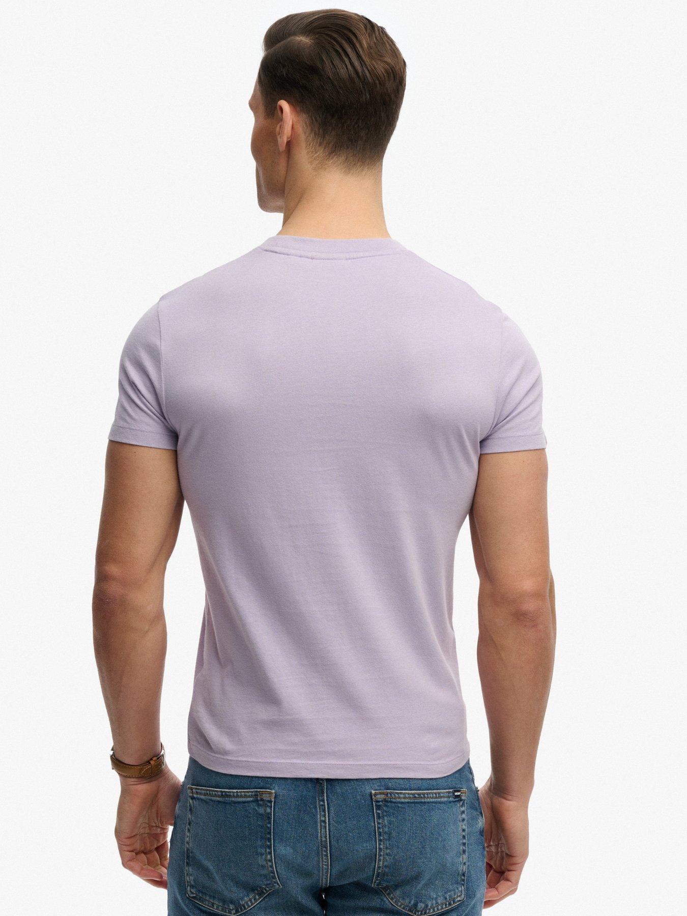 Image 2 of 6 of Superdry Cotton Essential Logo T-Shirt - Pink