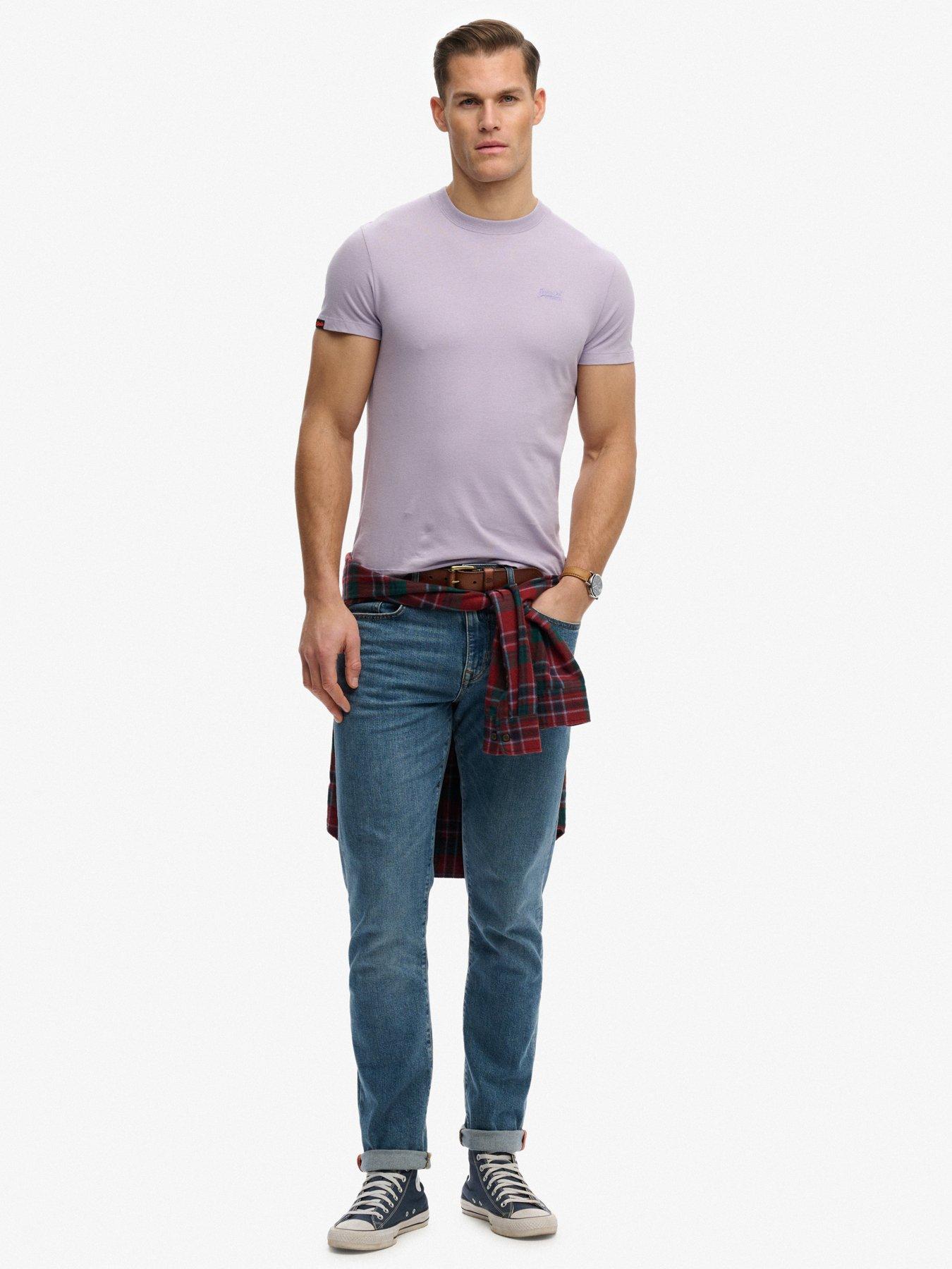 Image 3 of 6 of Superdry Cotton Essential Logo T-Shirt - Pink