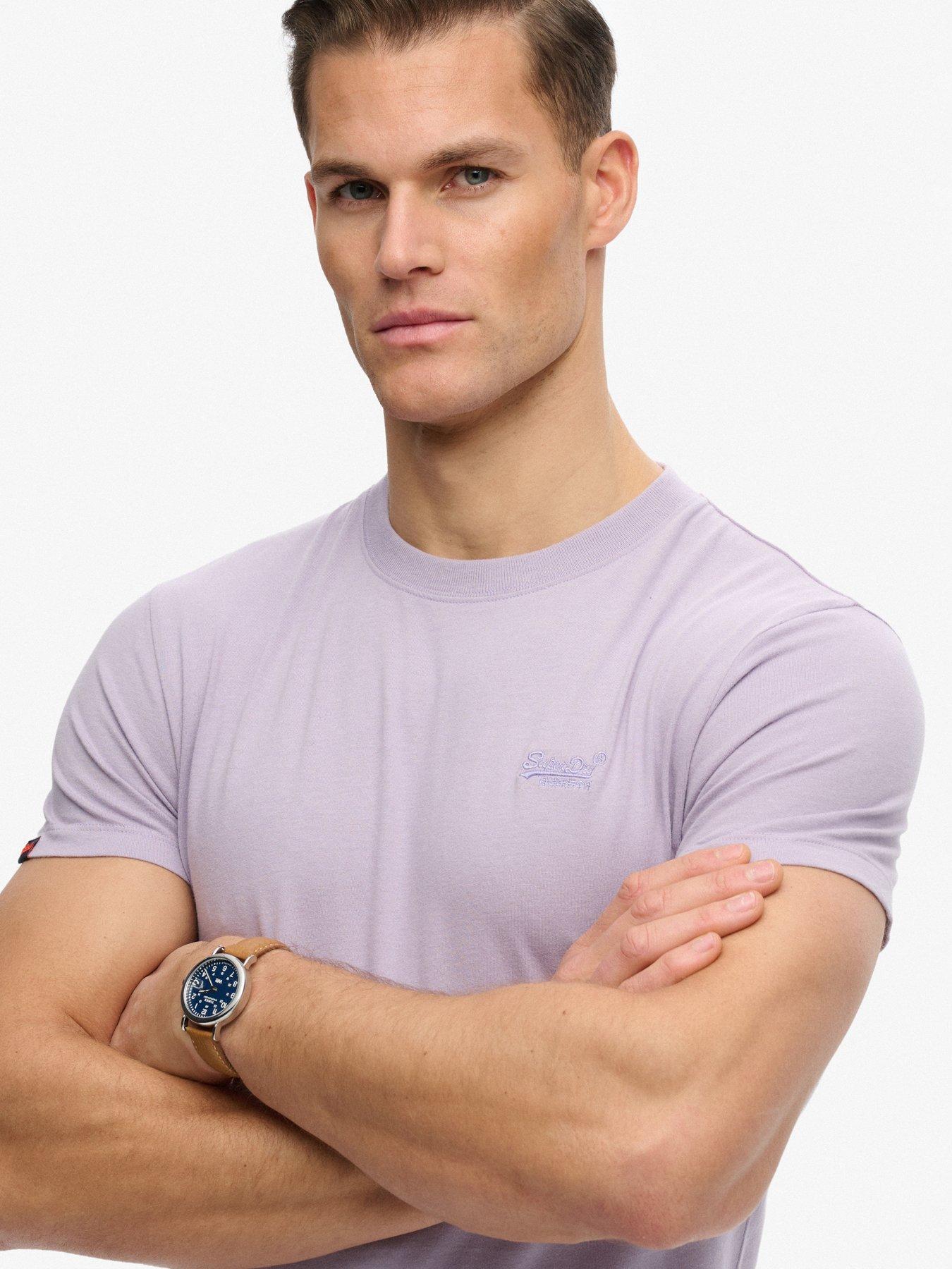 Image 4 of 6 of Superdry Cotton Essential Logo T-Shirt - Pink