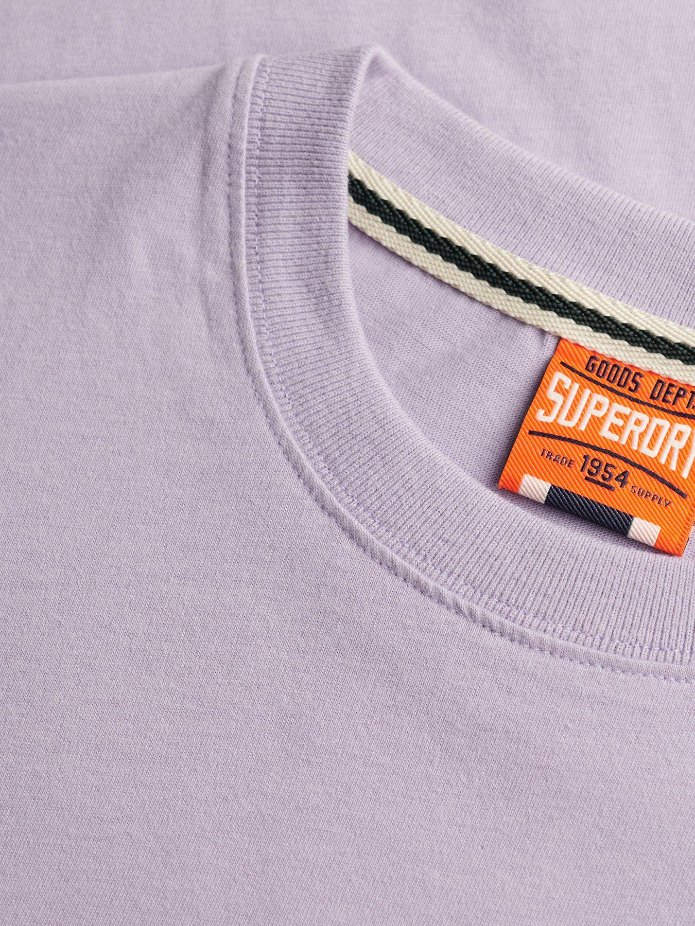 Image 5 of 6 of Superdry Cotton Essential Logo T-Shirt - Pink