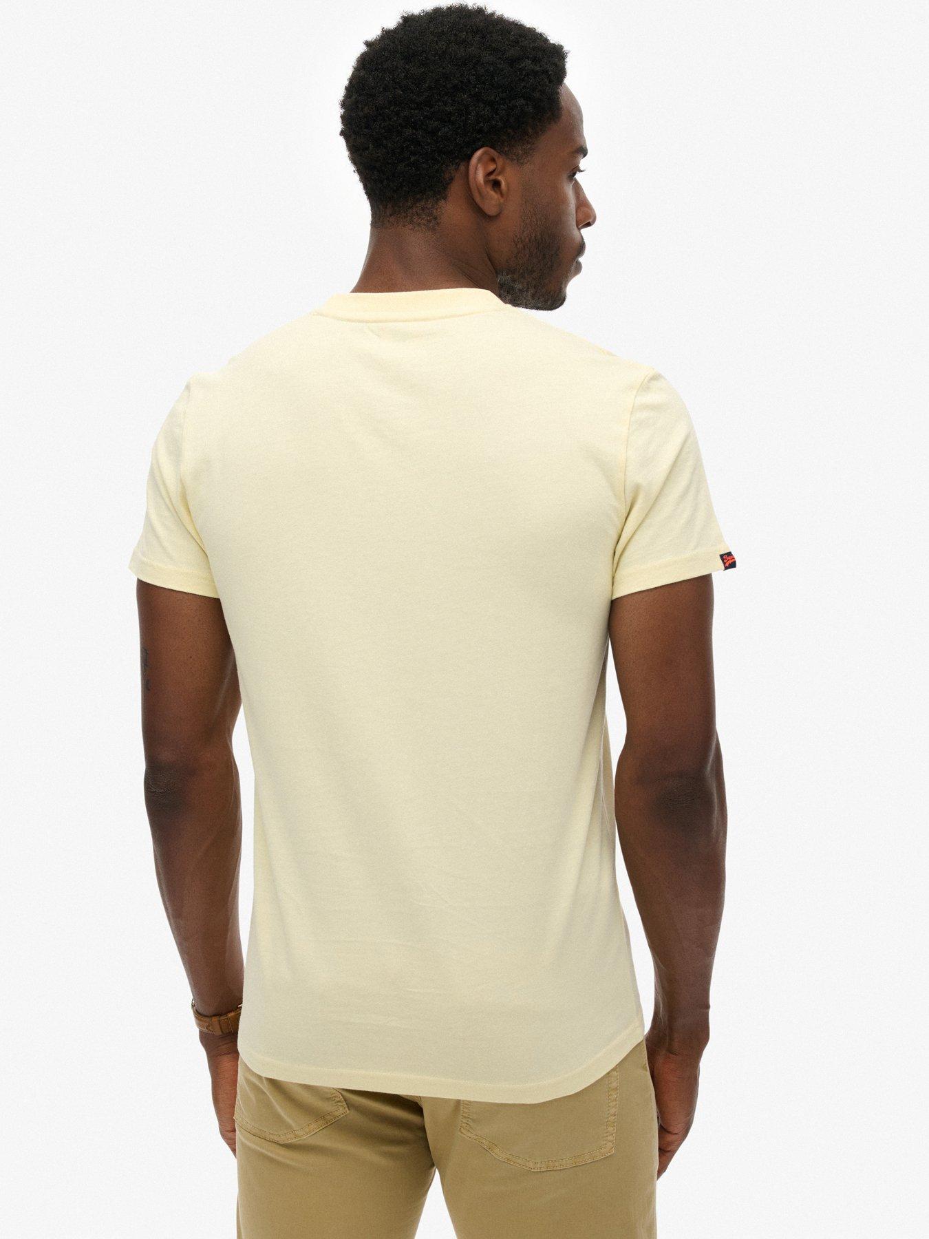Image 2 of 4 of Superdry Essential Logo T-Shirt - Yellow