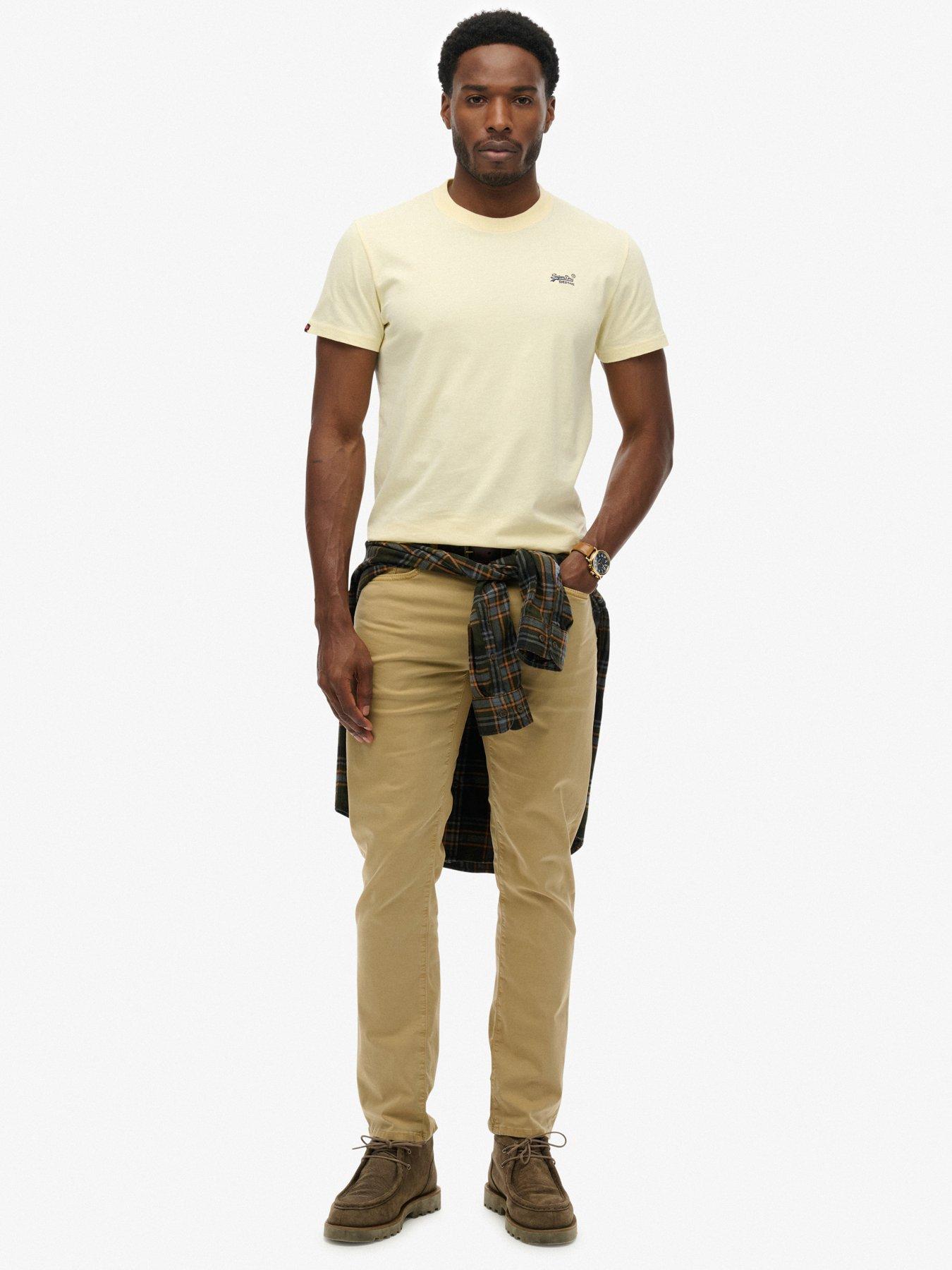 Image 3 of 4 of Superdry Essential Logo T-Shirt - Yellow