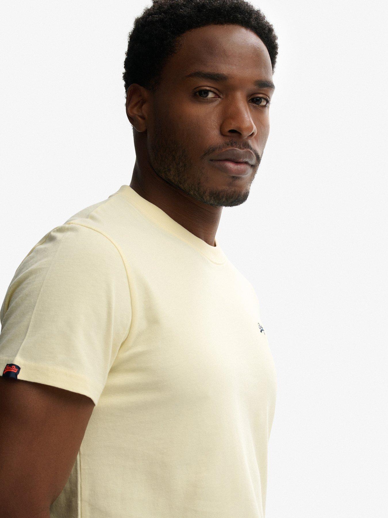 Image 4 of 4 of Superdry Essential Logo T-Shirt - Yellow