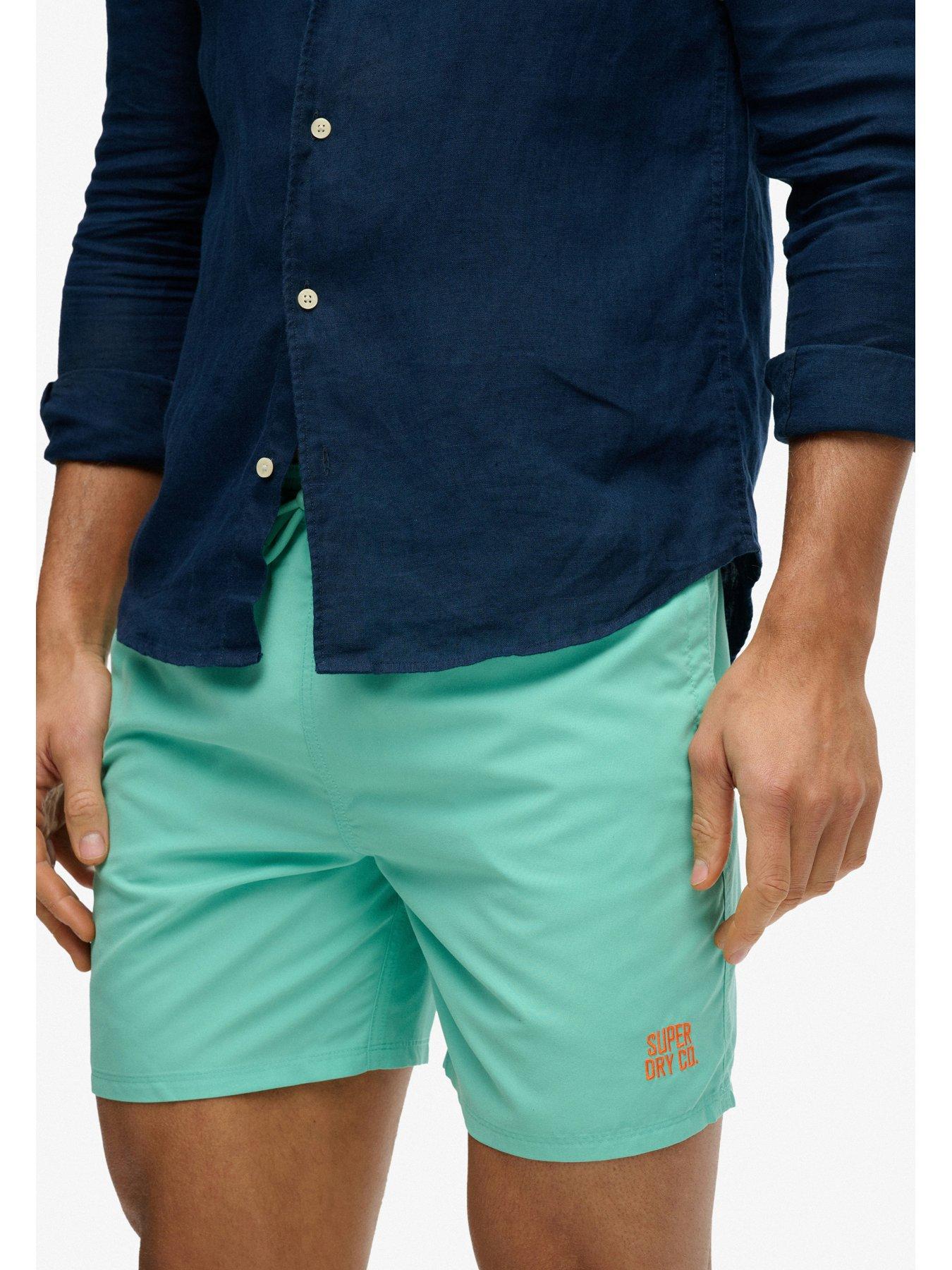 Image 4 of 5 of Superdry Essential 16" Swim Shorts - Green
