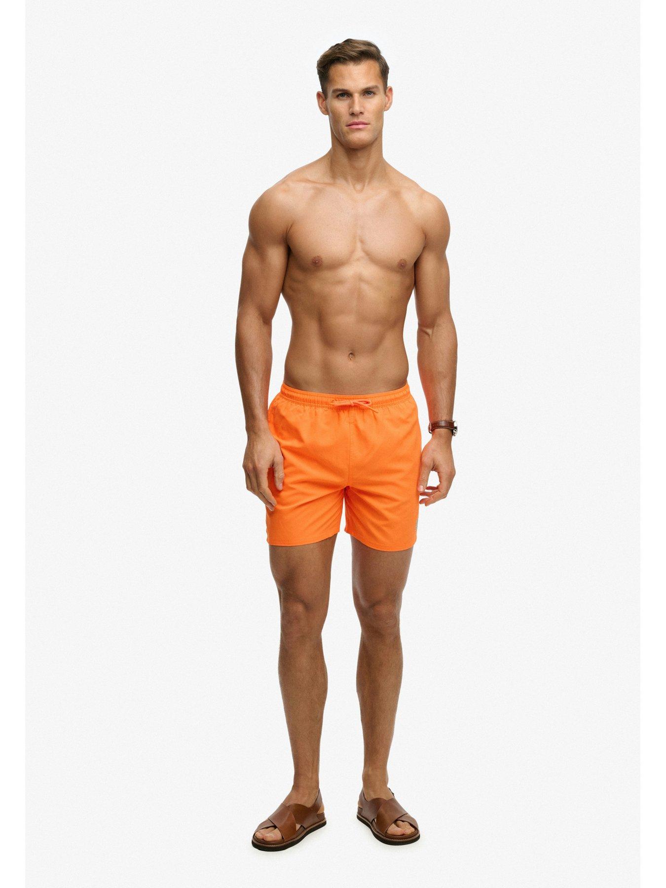 Image 2 of 5 of Superdry Essential 16" Swim Shorts - Orange