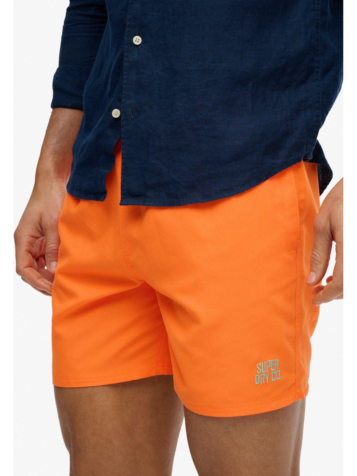 Image 4 of 5 of Superdry Essential 16" Swim Shorts - Orange