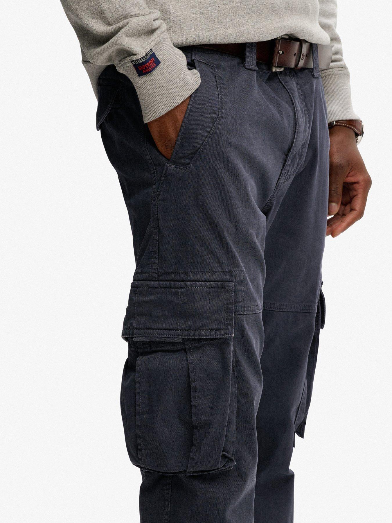 image of superdry-core-cargo-trousers-navy