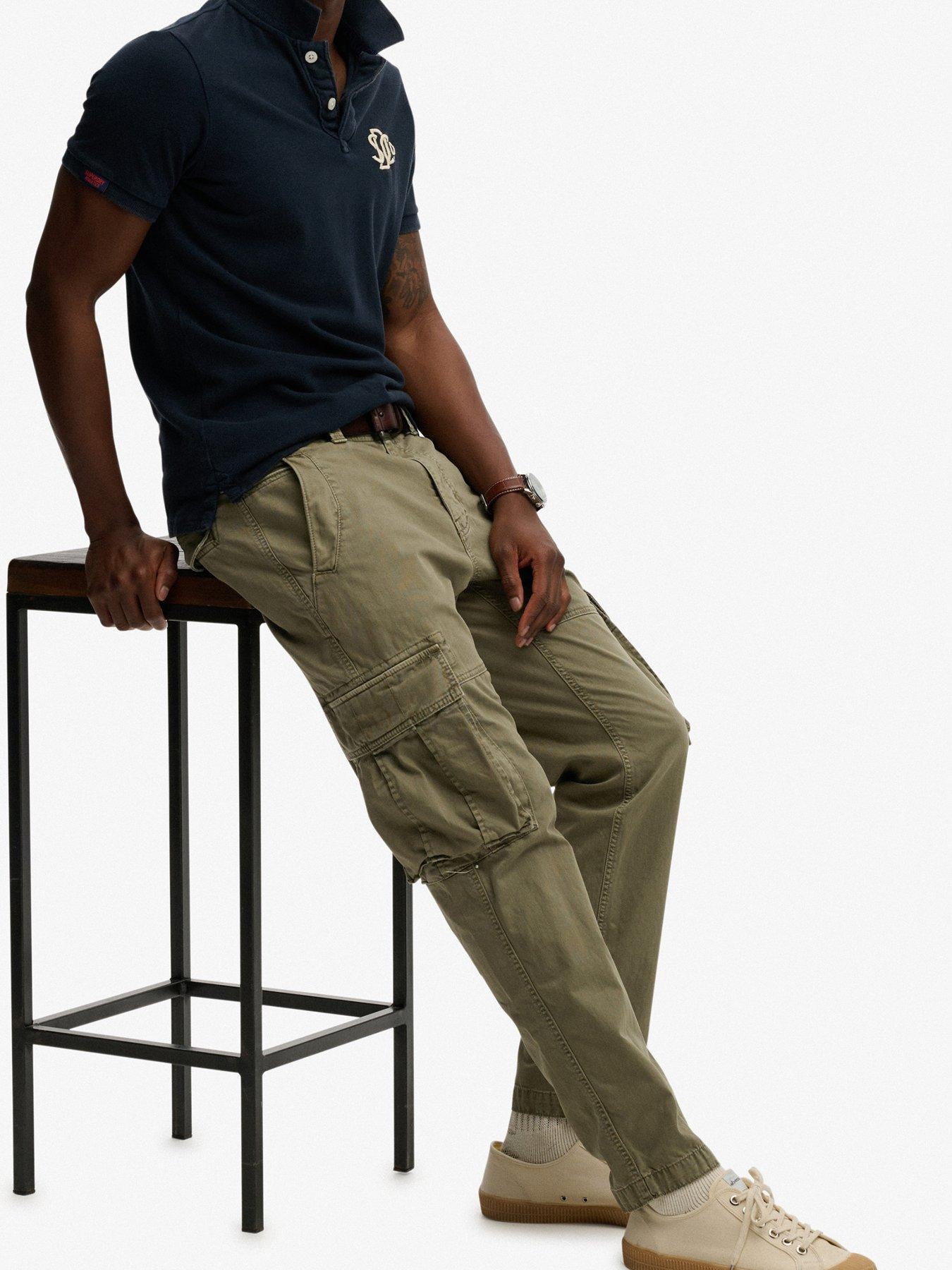 Image 3 of 5 of Superdry Core Cargo Trousers - Green