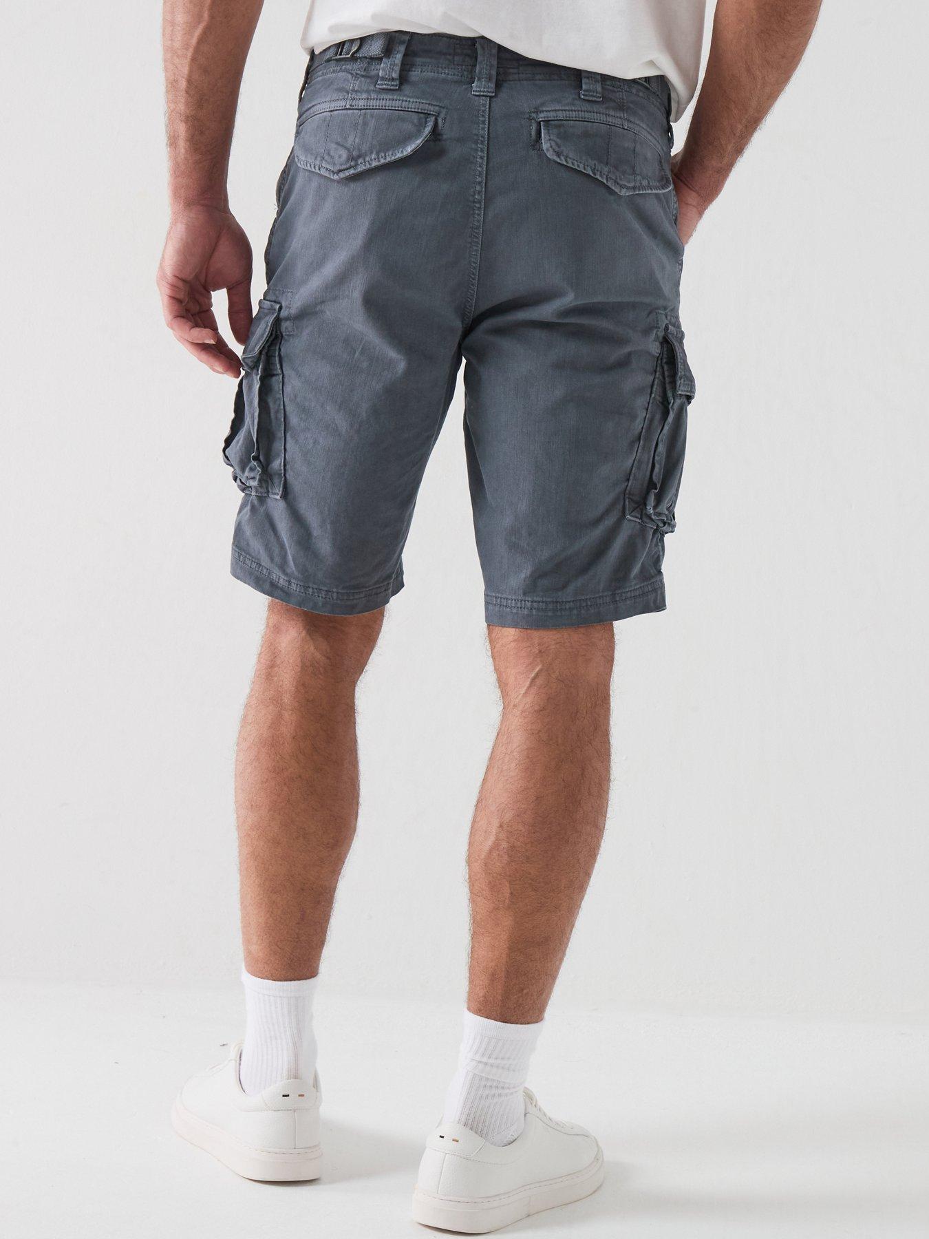 Image 2 of 6 of Superdry Superdry Core Cargo Shorts - Dark Grey