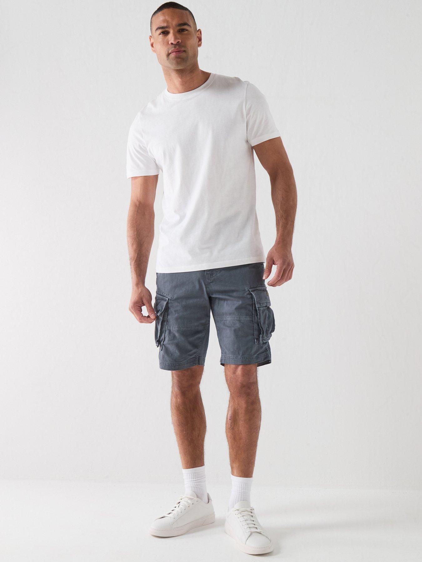 Image 3 of 6 of Superdry Superdry Core Cargo Shorts - Dark Grey