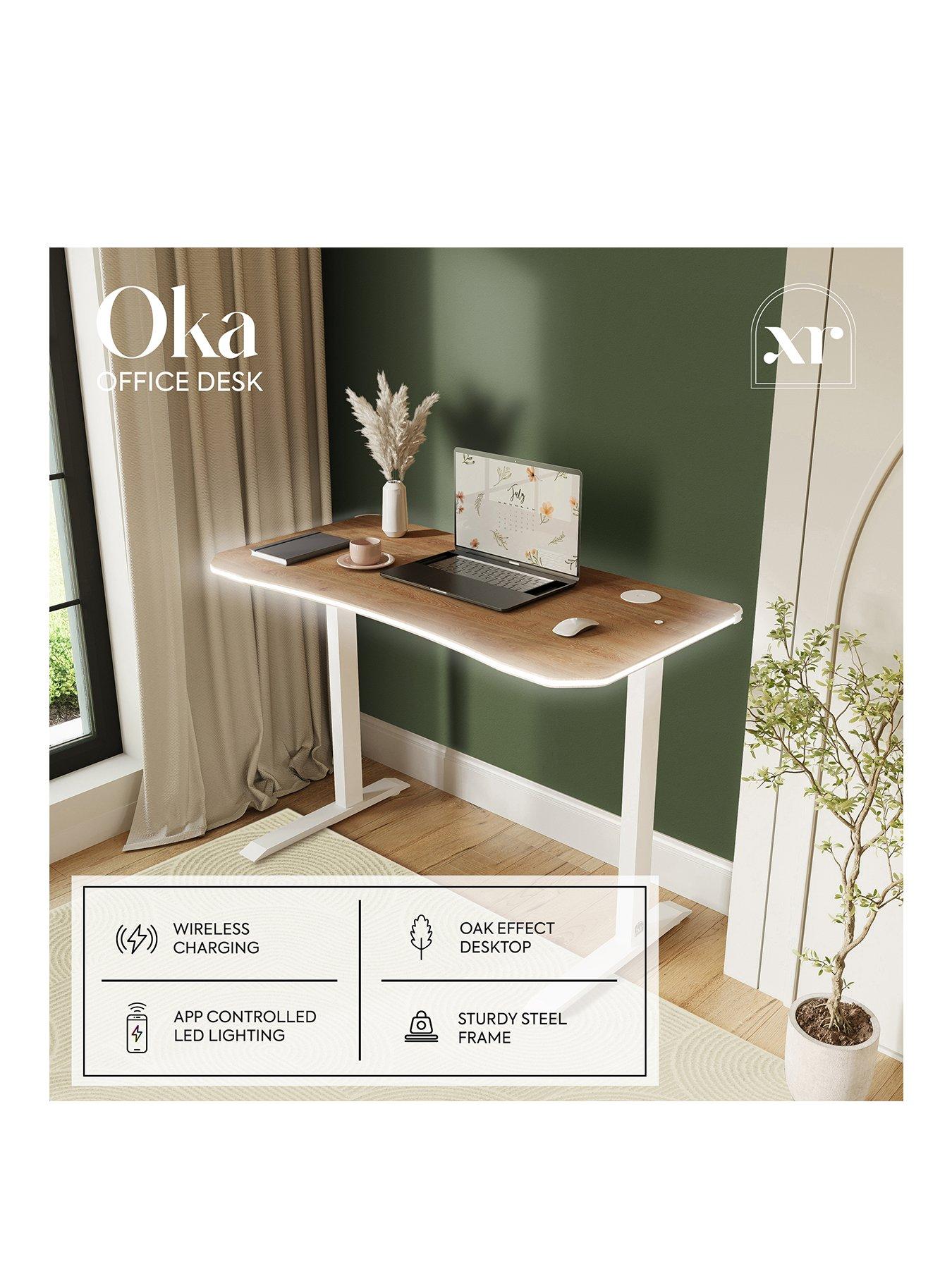 stillFront image of xr-living-oka-office-desk-with-wireless-charging-and-app-controlled-lednbsplight