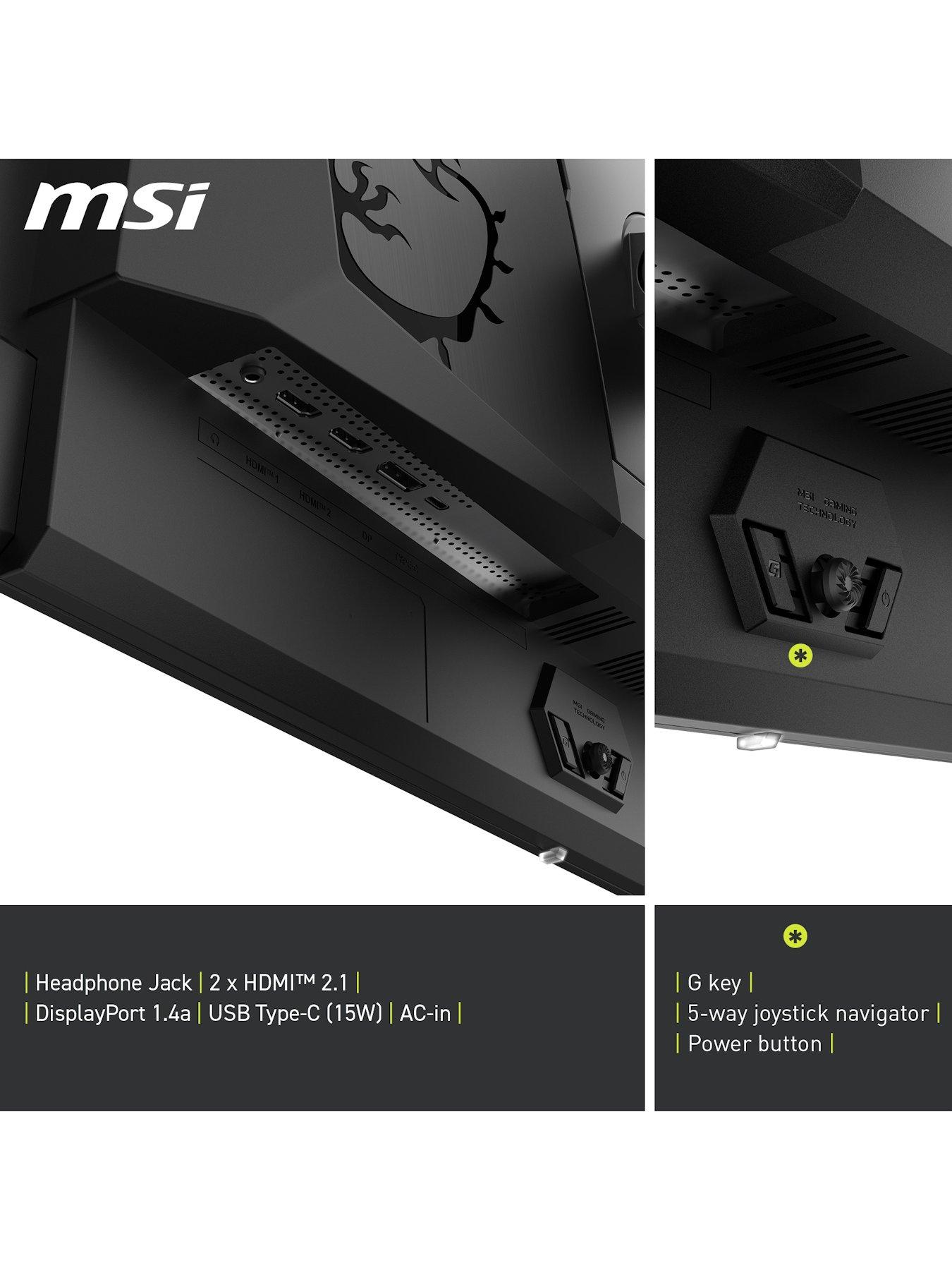 Image 2 of 7 of MSI MAG 322UP QD-OLED E16 32-inch, 4K UHD, 165Hz, 0.03ms, Adaptive-Sync Gaming Monitor