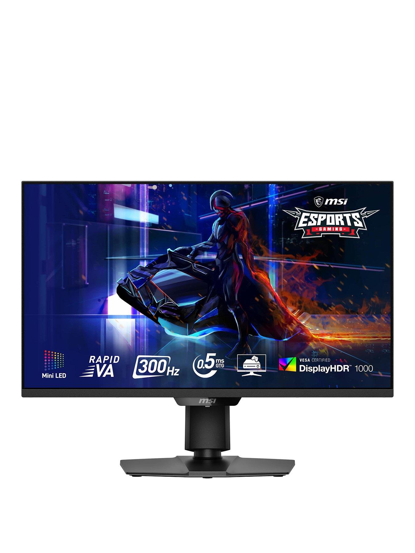 Image 1 of 7 of MSI MAG 274QPF X30MV 27-inch, Mini-LED, WQHD, 300Hz, Rapid VA, Adaptive-Sync Flat Gaming Monitor