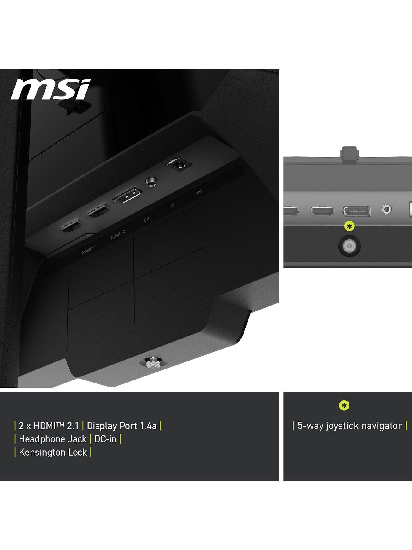 Image 2 of 7 of MSI MAG 274QPF X30MV 27-inch, Mini-LED, WQHD, 300Hz, Rapid VA, Adaptive-Sync Flat Gaming Monitor