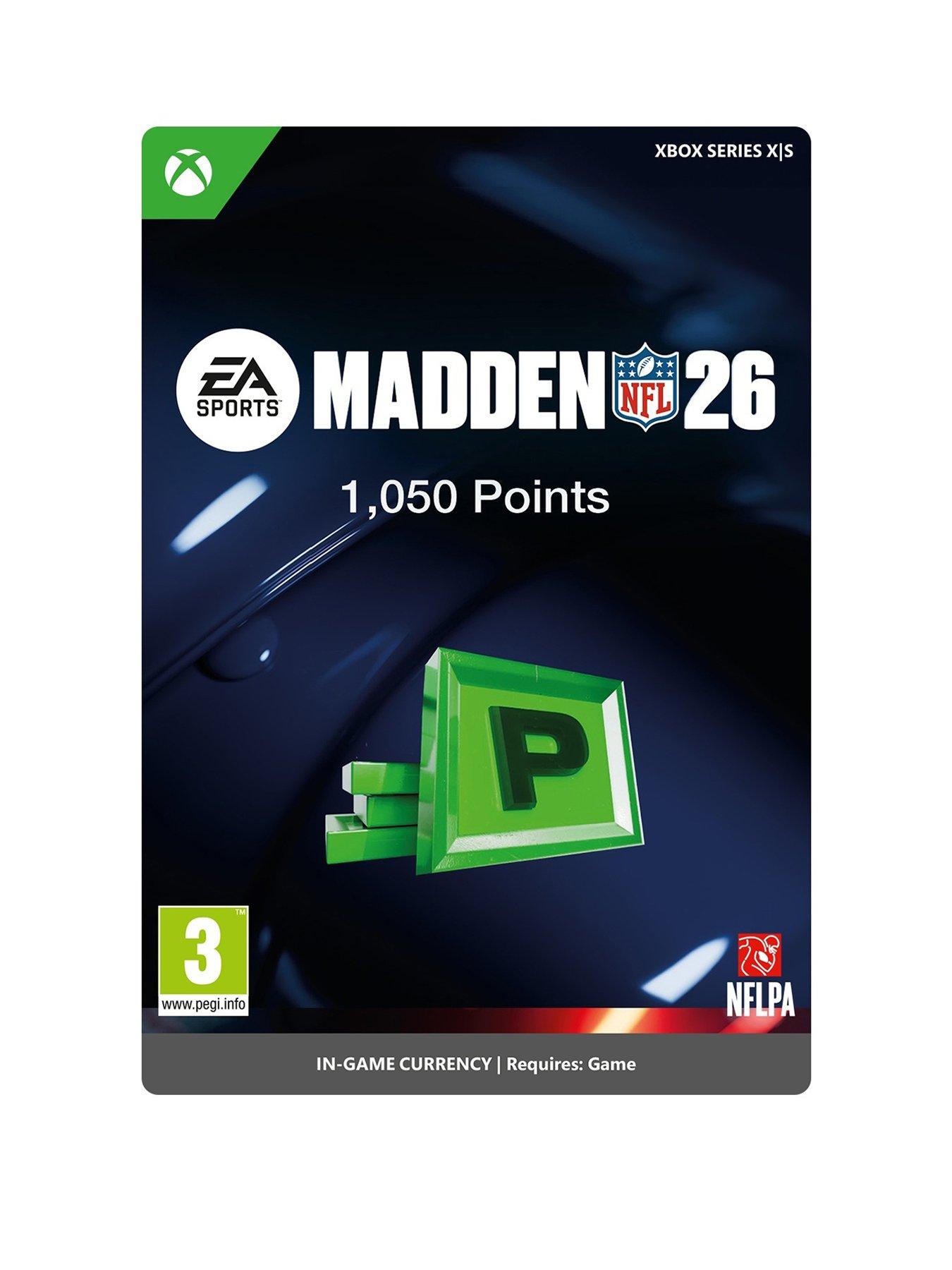 Image 1 of 1 of Xbox EA SPORTS MADDEN NFL 26 1,050 POINTS