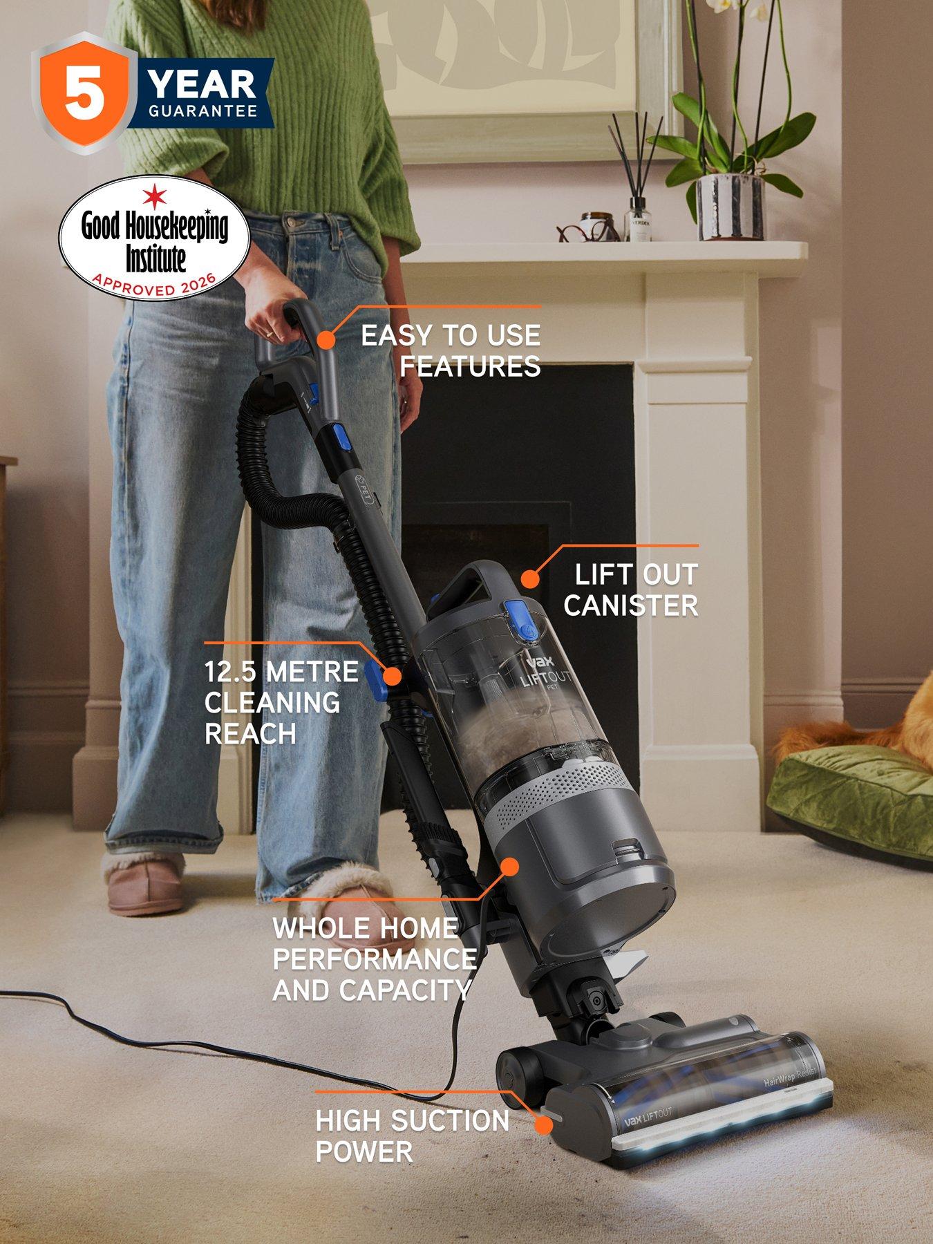  image of vax-liftout-pet-upright-vacuum-cleaner