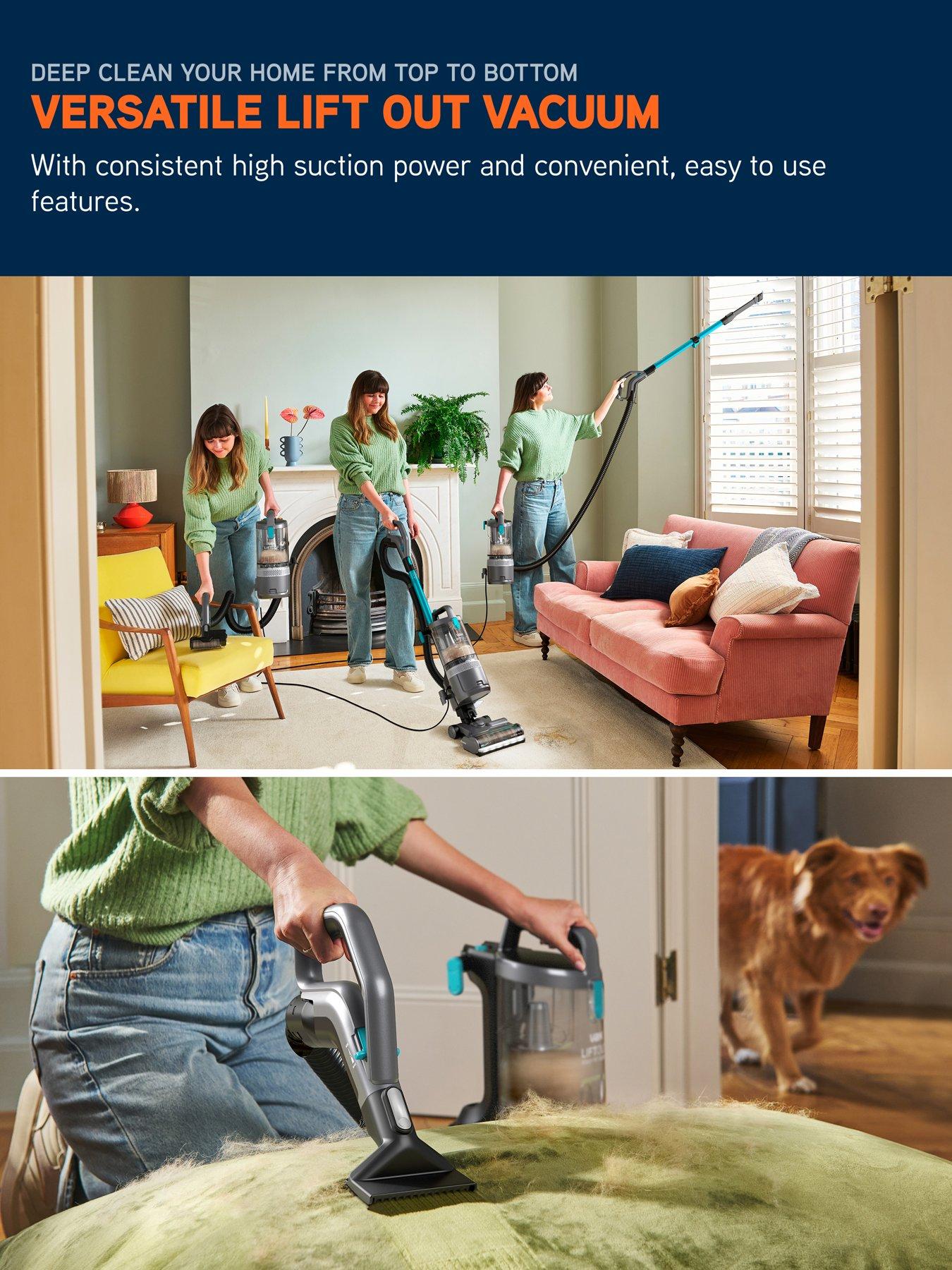 image of vax-liftout-reach-pet-design-upright-vacuum-cleaner