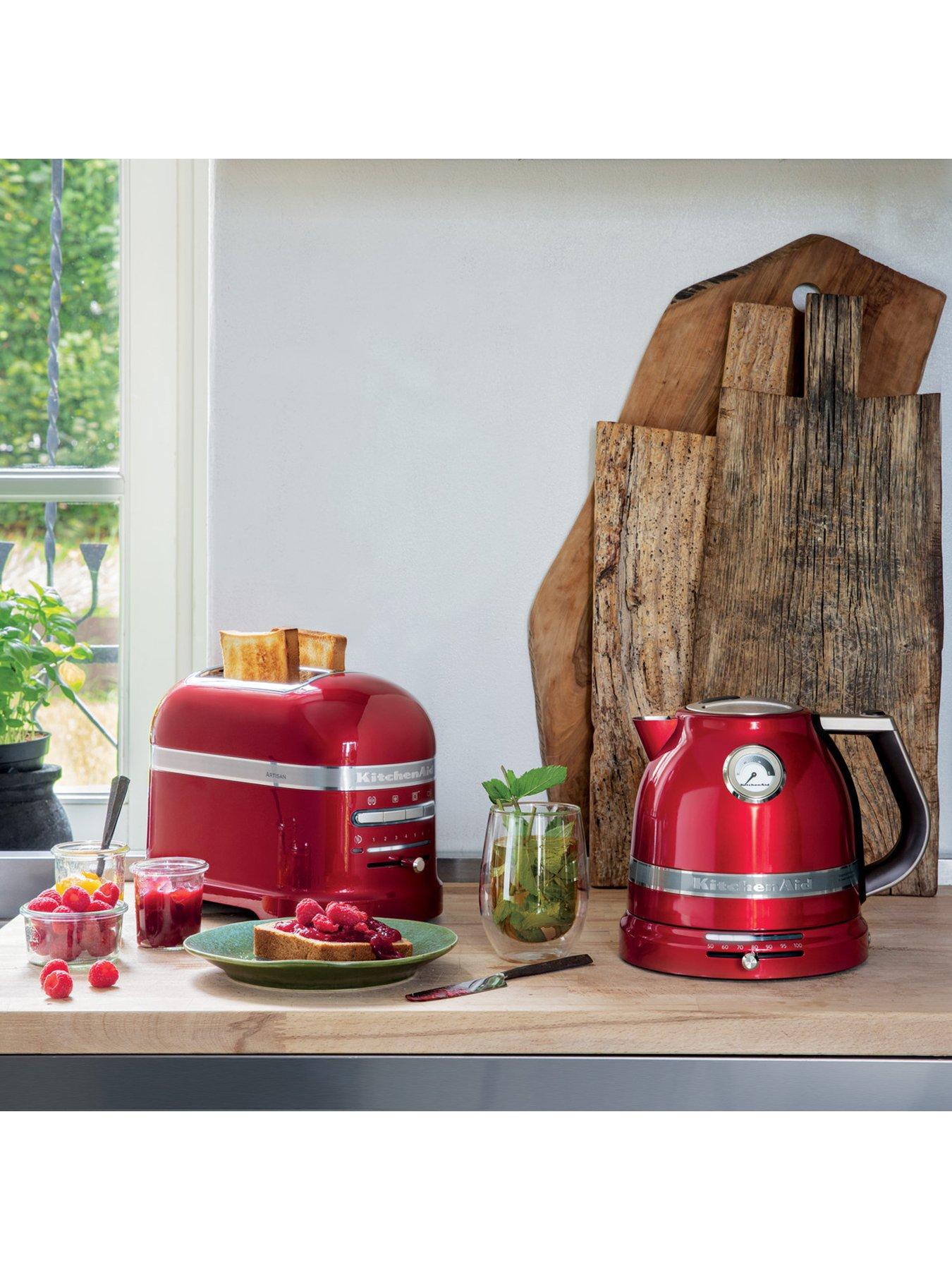 Image 6 of 6 of KitchenAid Artisan Kettle and 2 slot toaster Candy Apple