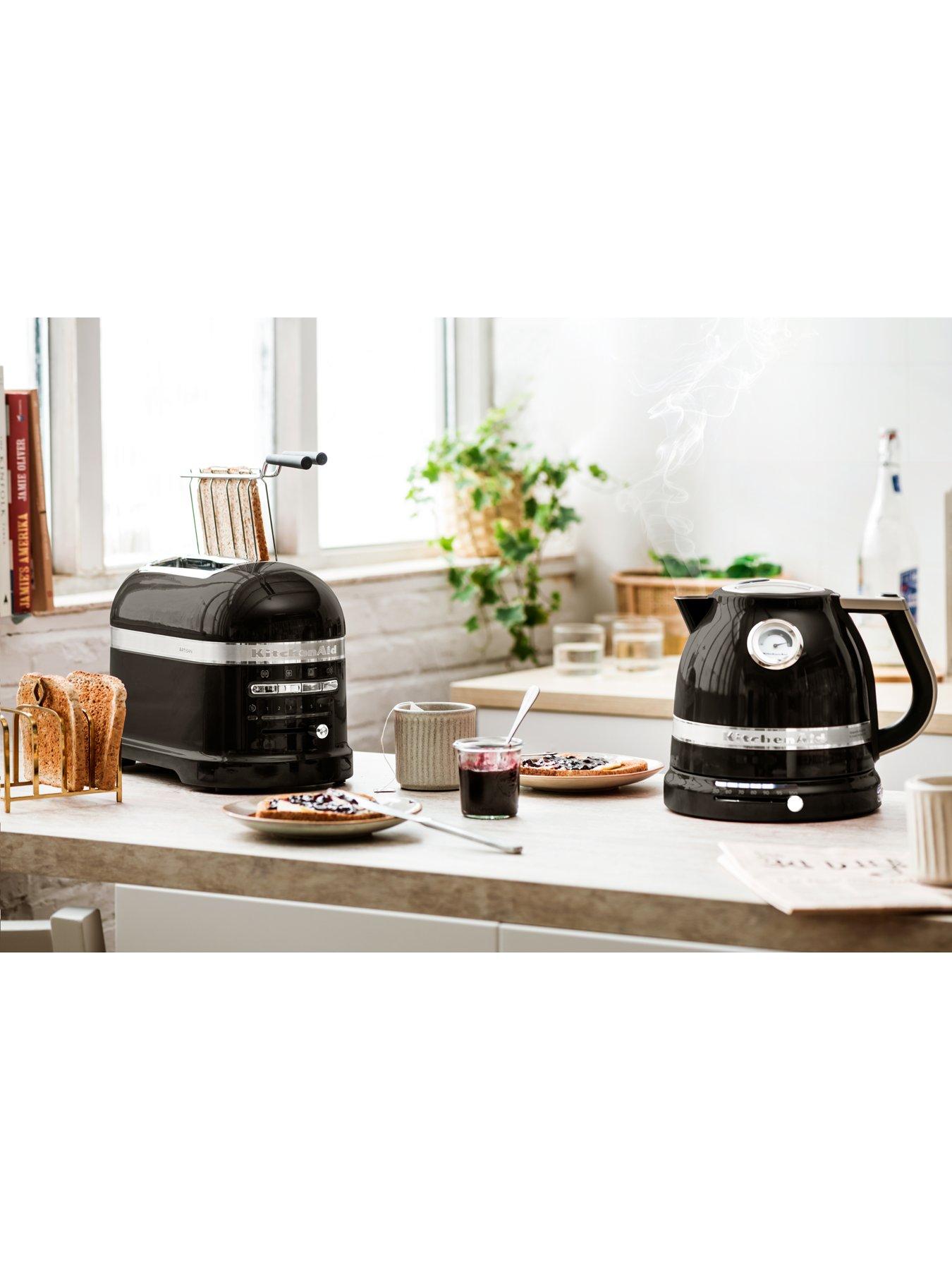  image of kitchenaid-artisan-kettle-and-2-slot-toaster-onyx-black
