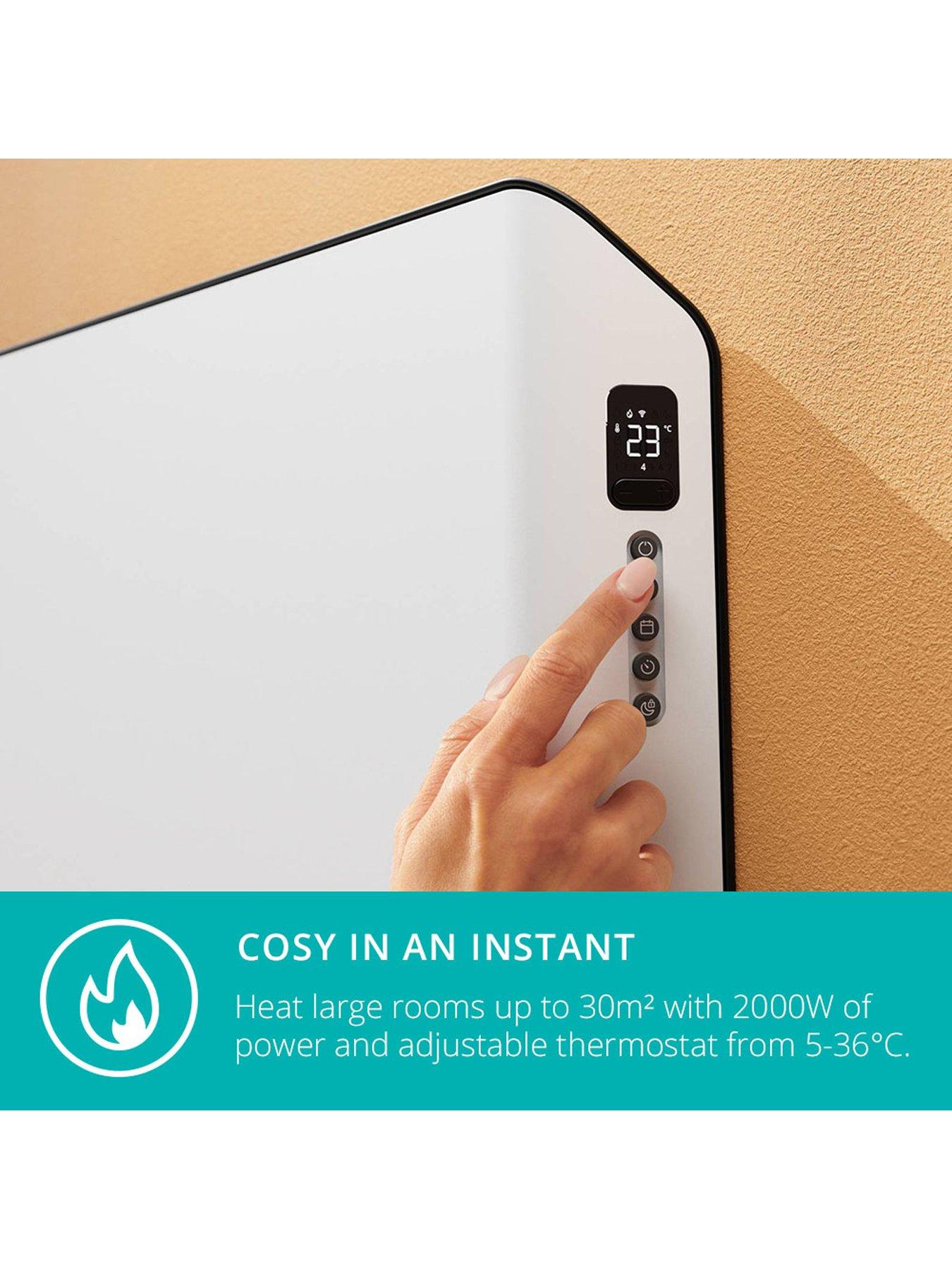  image of duux-edge-2000-smart-convector-heater-white-gen-2