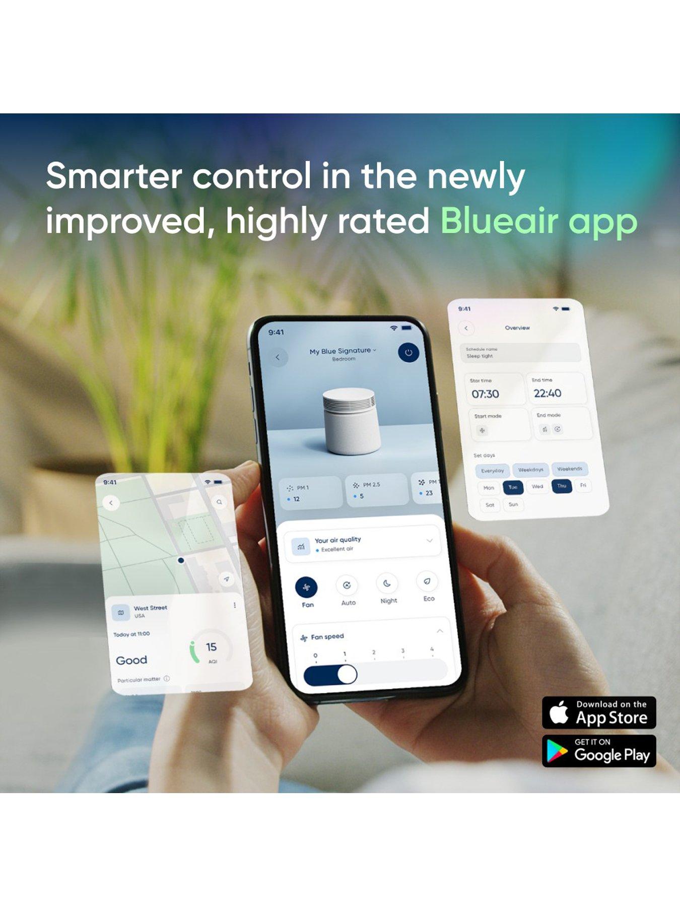 Image 6 of 7 of Blueair Blue Signature 4.0 Dark Air Purifier