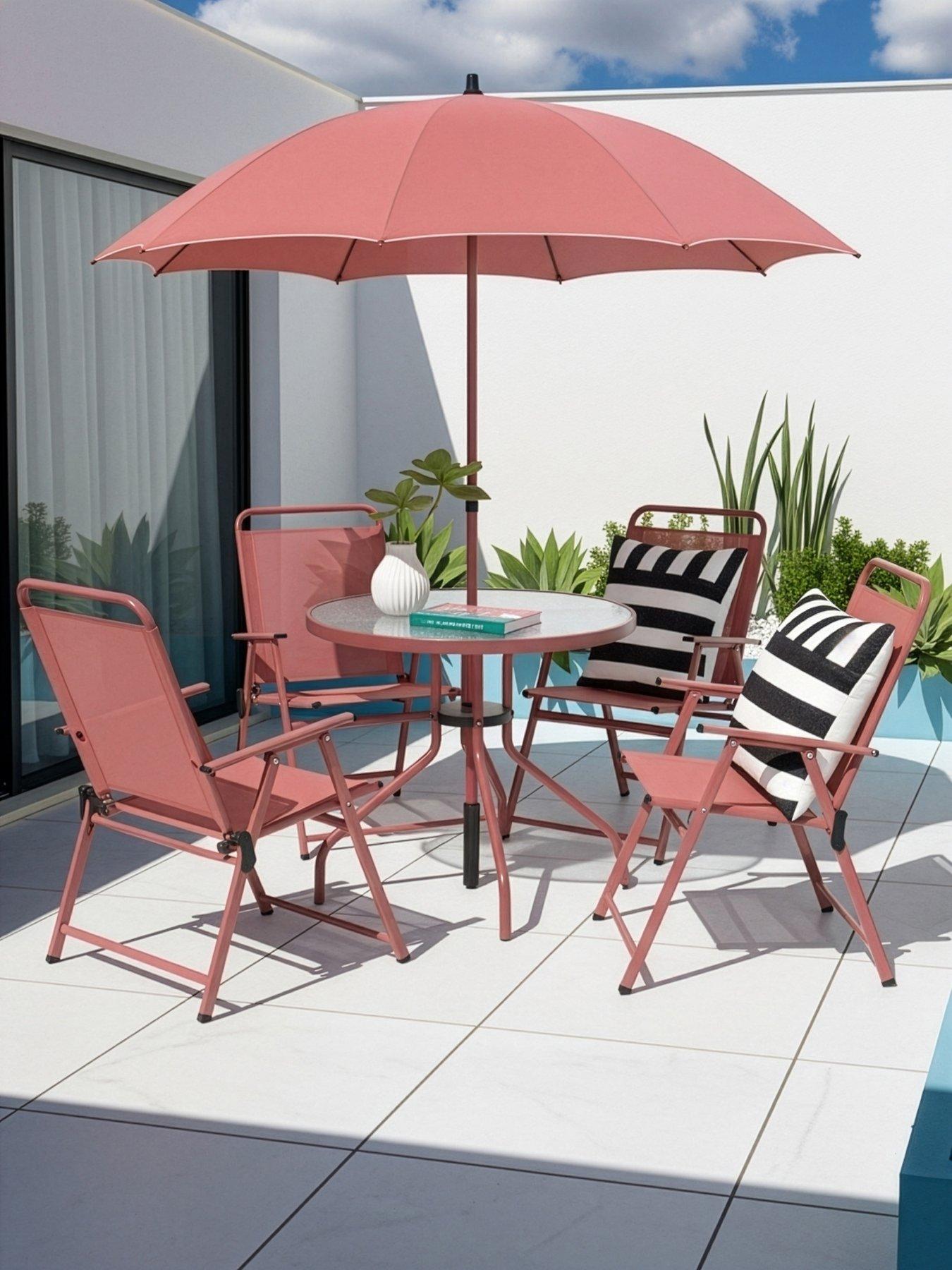 The Very Collection Santa Rosa 6-Piece Dining Set - Rust