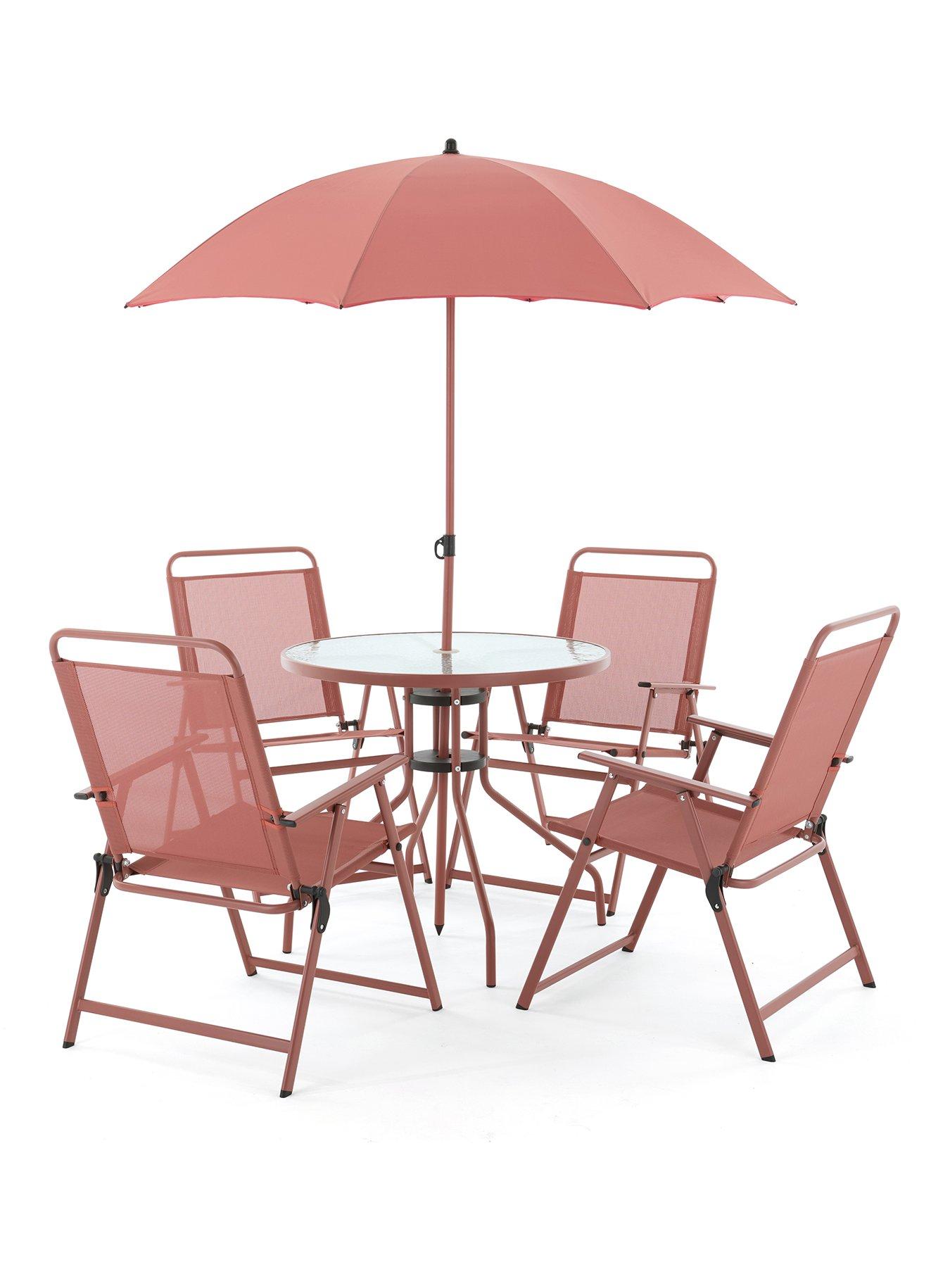  image of the-very-collection-santa-rosa-6-piece-dining-set-rust