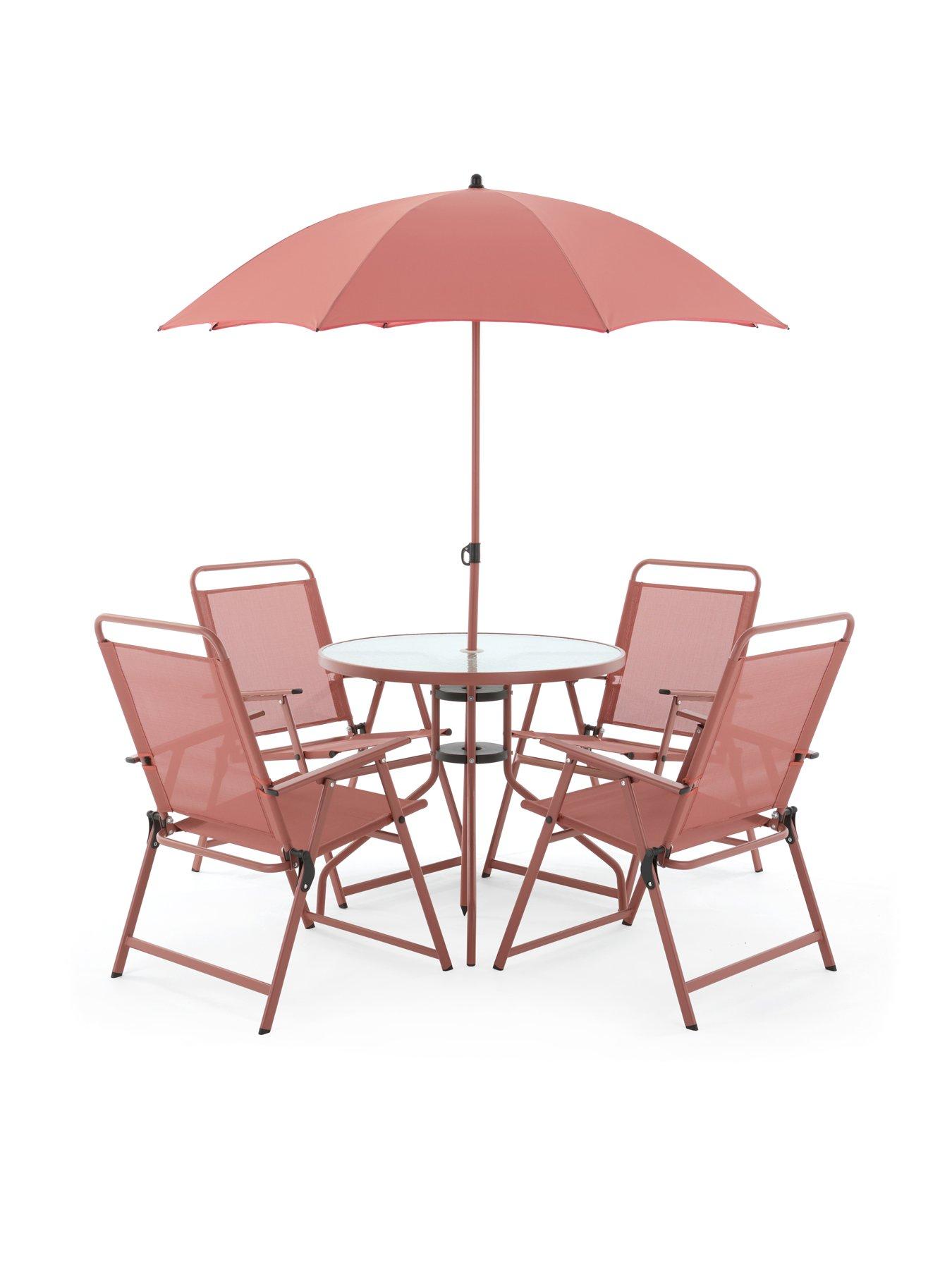  image of the-very-collection-santa-rosa-6-piece-dining-set-rust