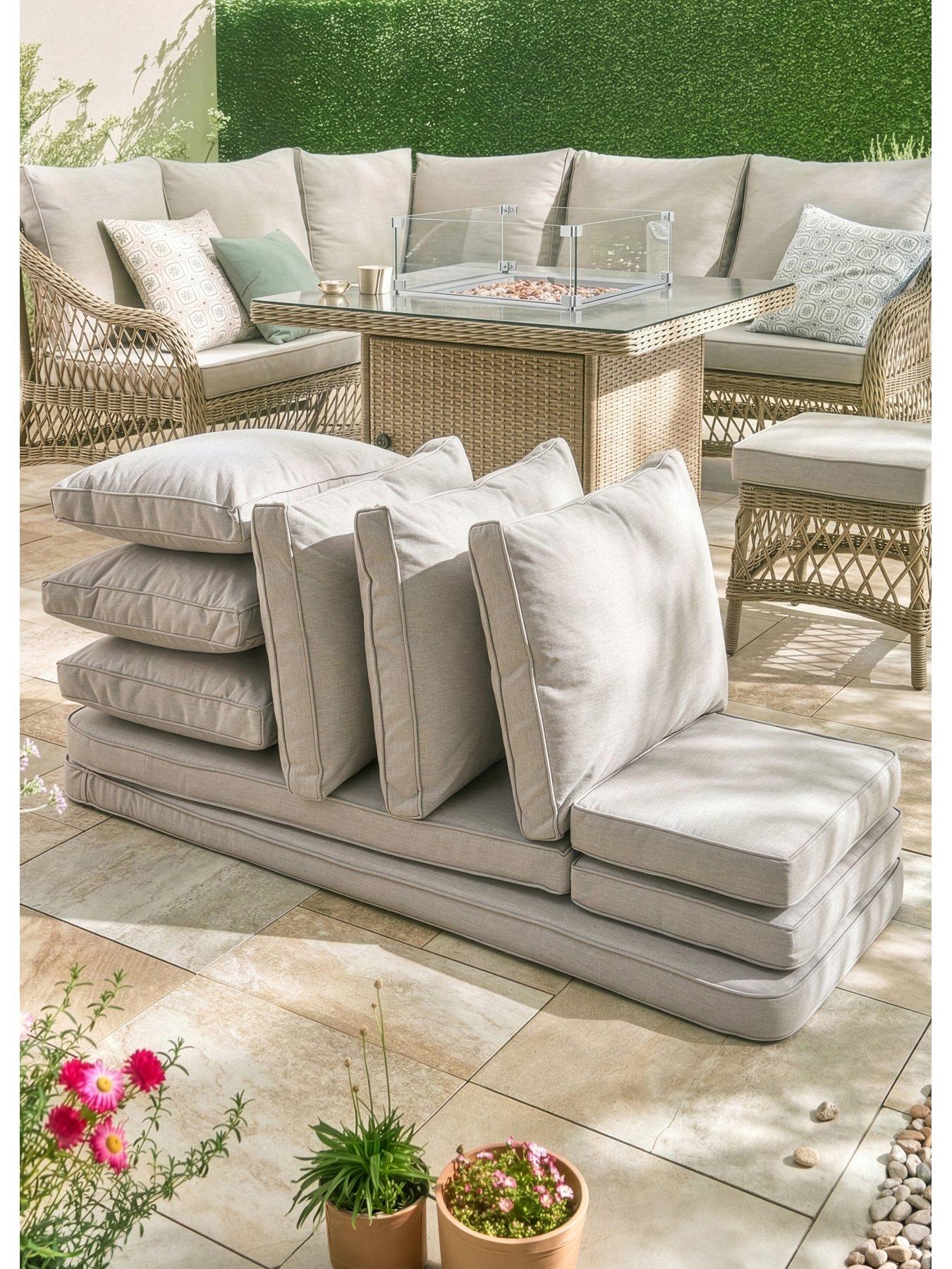 front image of the-very-collection-venice-corner-set-replacement-cushion-set